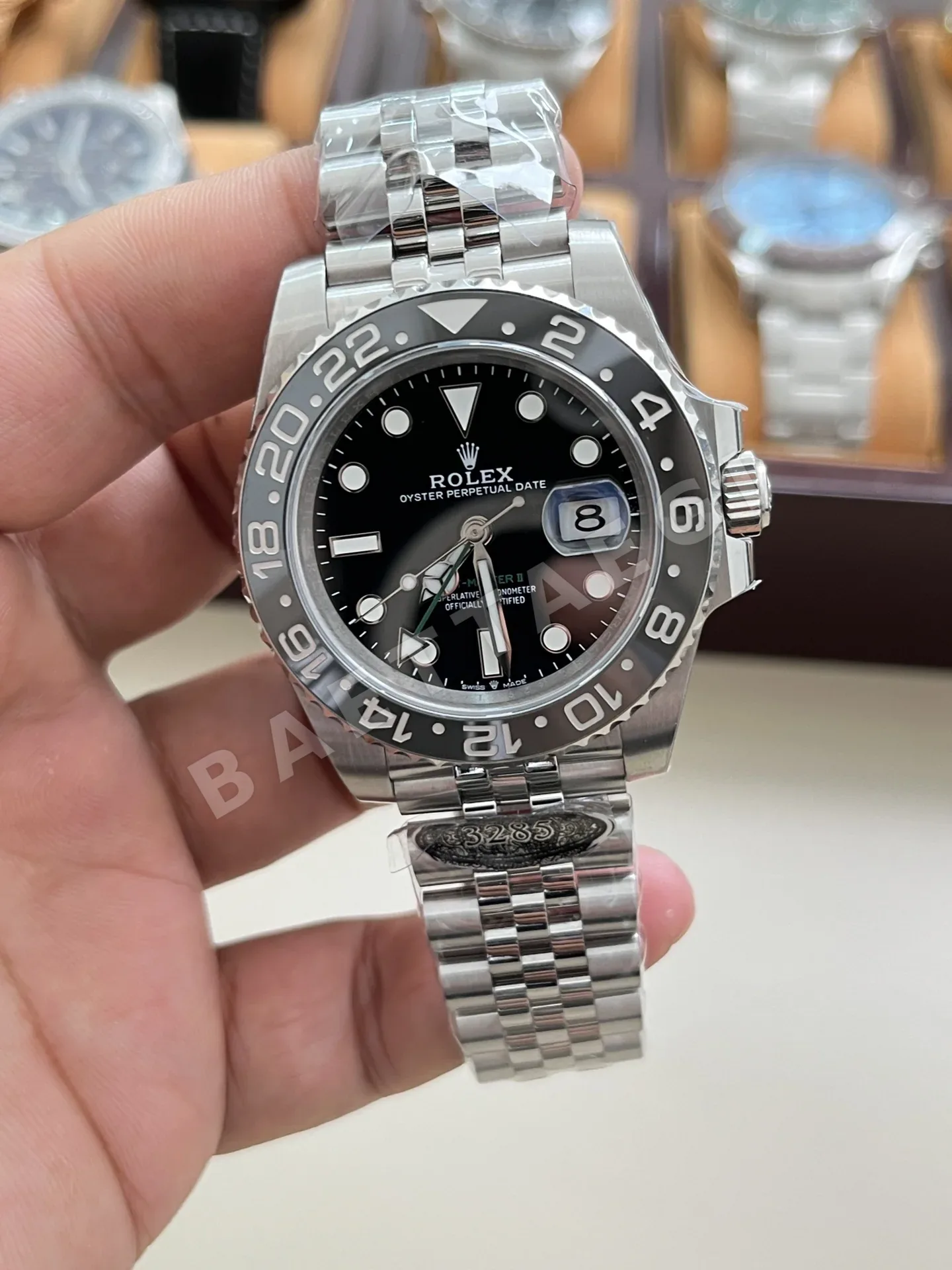 롤렉스 GMT 마스터 II 자동 시계 상세 이미지 5