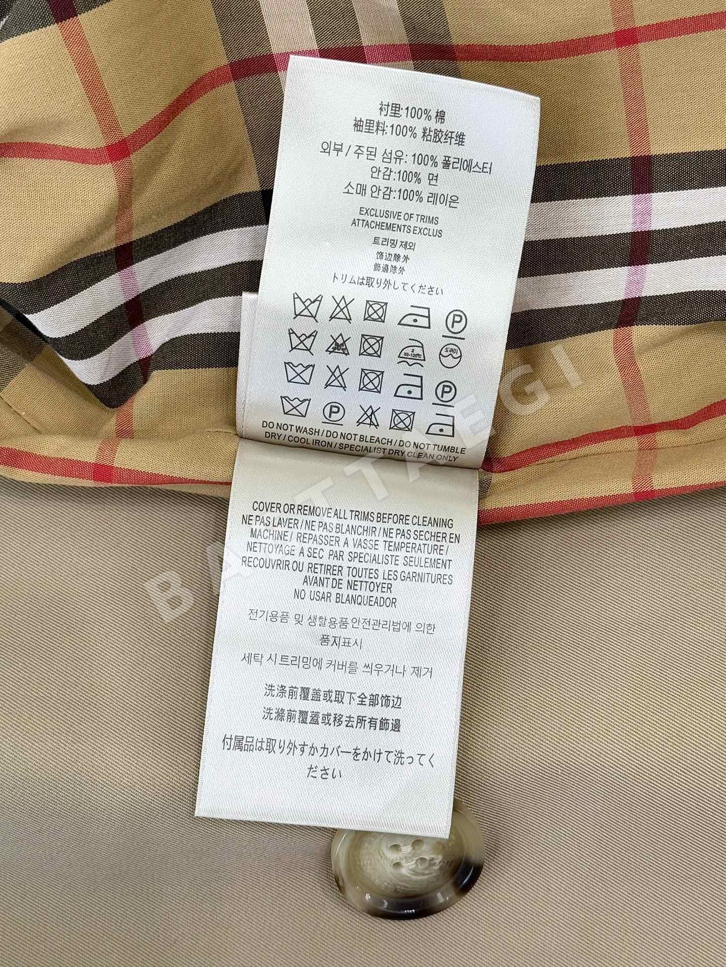 버버리 켄싱턴 핏 트렌치 여성 자켓 상세 이미지 10