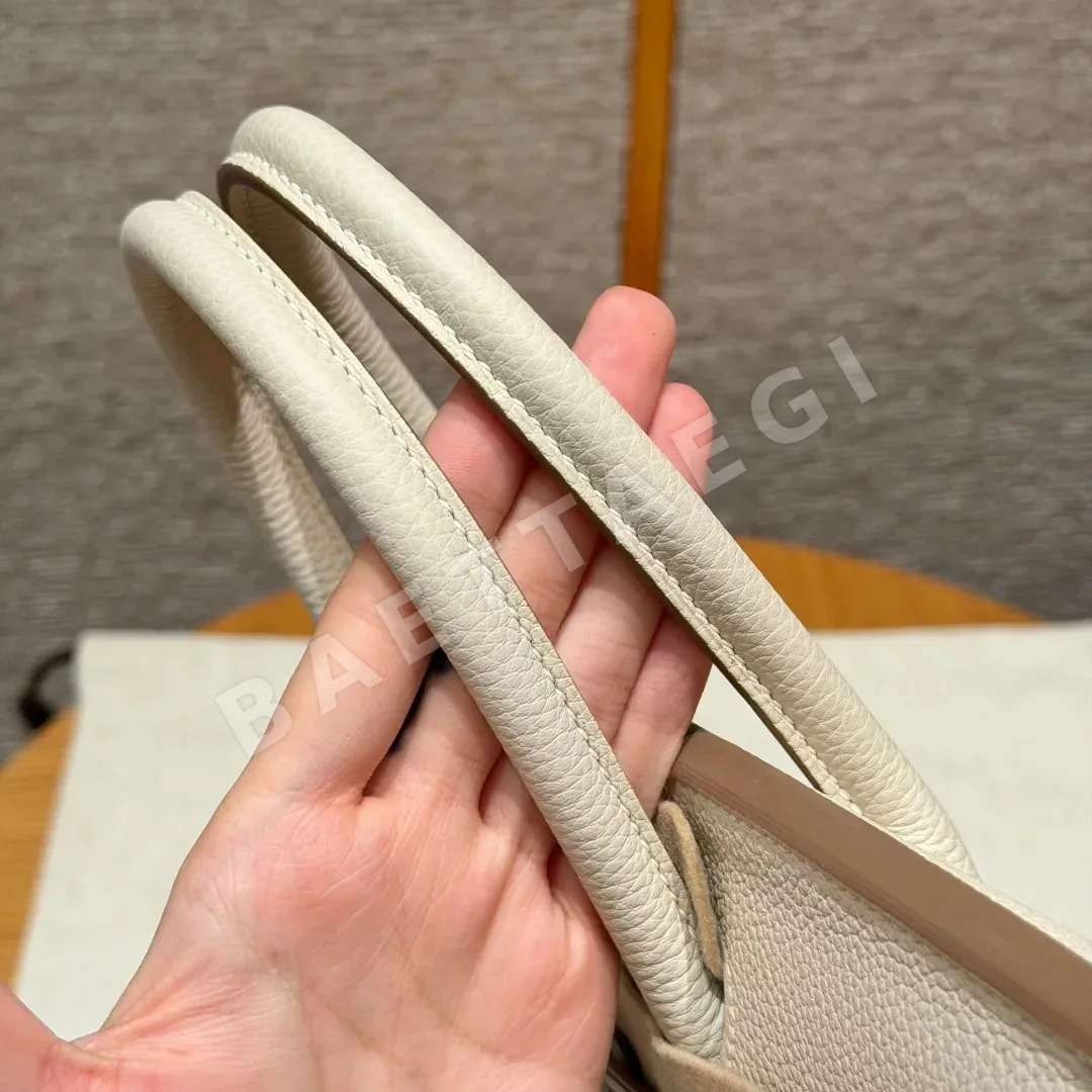 에르메스 버킨 토고 가죽 실버 플래티나 가방 상세 이미지 9