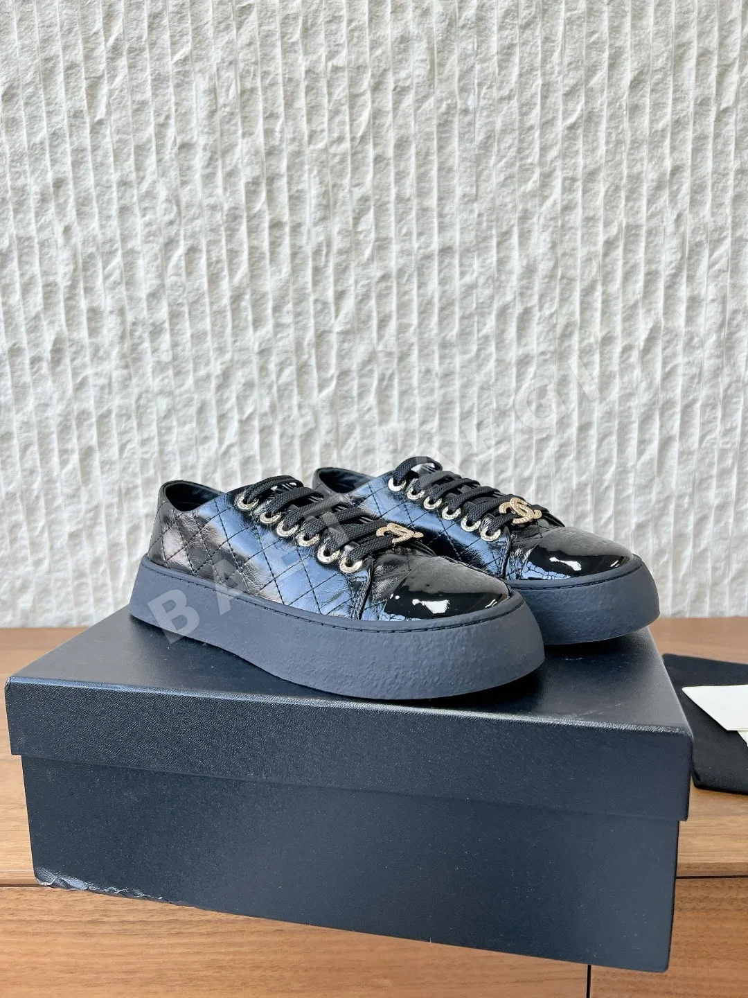 샤넬 두꺼운 밑창 여성 스니커즈 상세 이미지 6