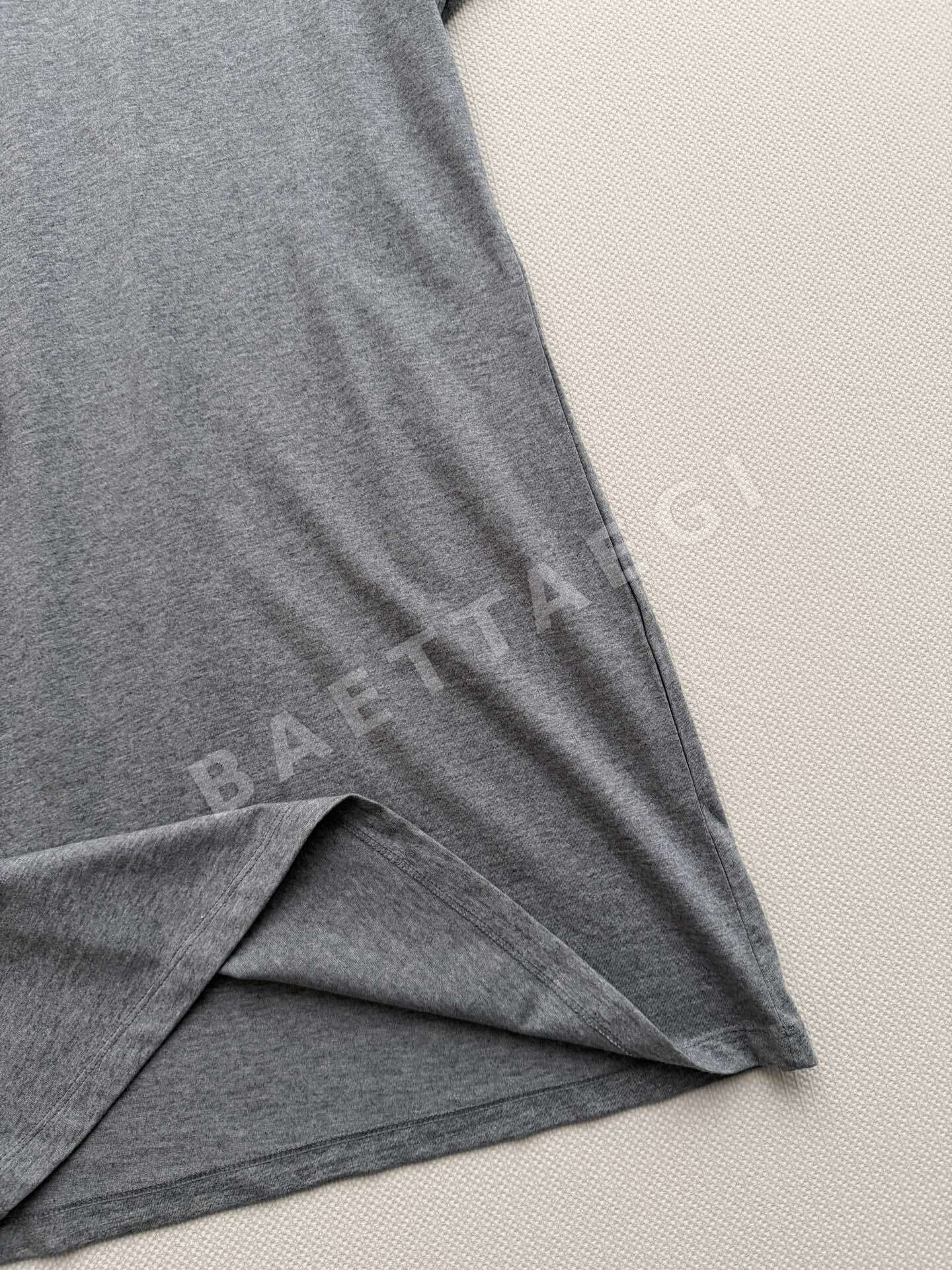 루이비통 그레이 코튼 반소매 원피스 상세 이미지 7