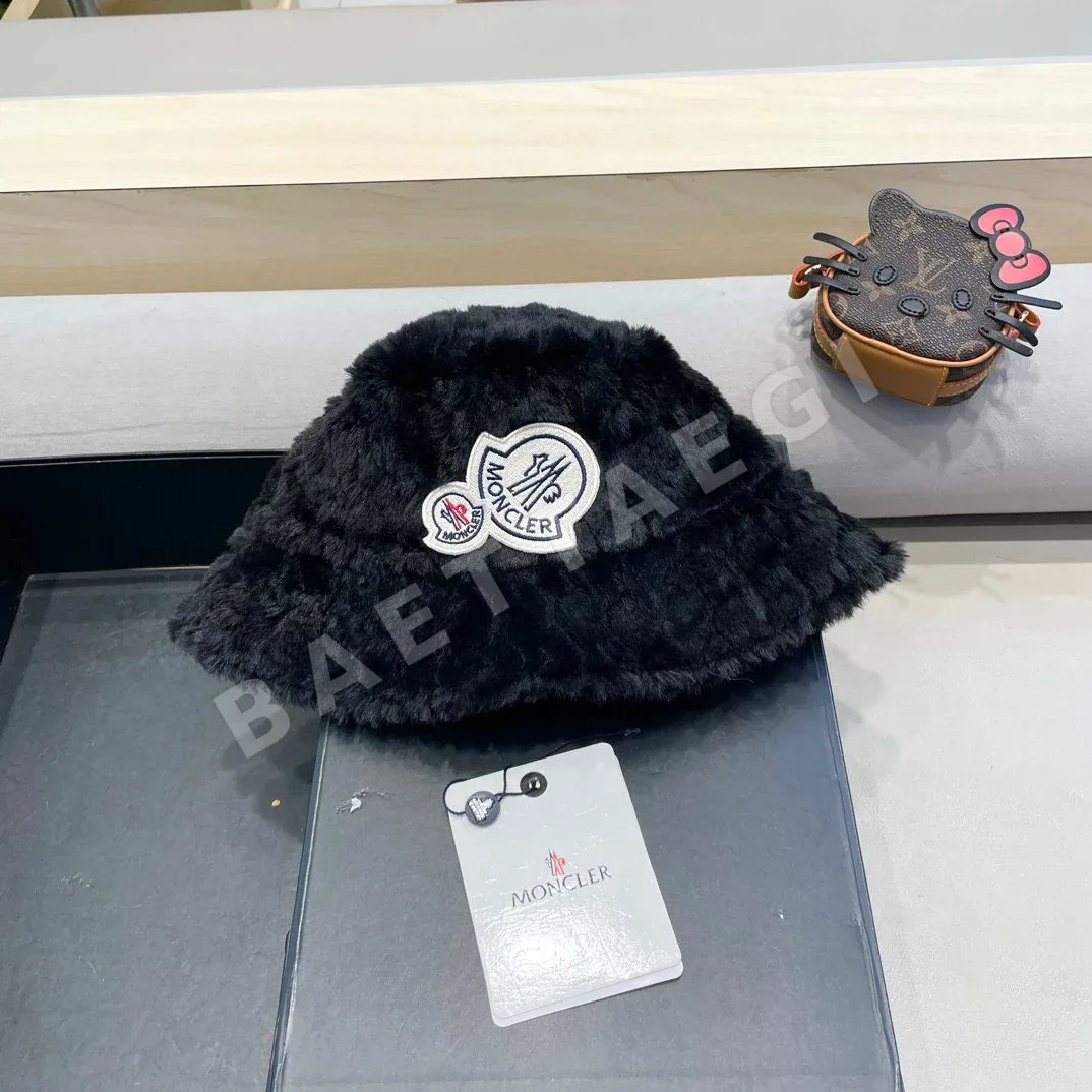 몽클레르 플리스 버킷 햇 모자 186865