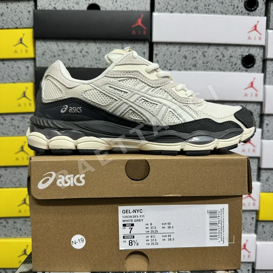 아식스 [WZ] 젤 NYC 1203A383-111 200379 Asics Gel-NYC White Smoke Grey