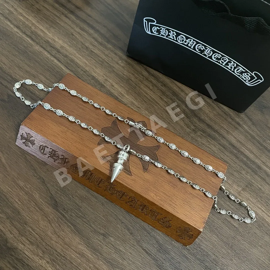 크롬하츠 레트로 불렛 펜던트 목걸이 상세 이미지 4