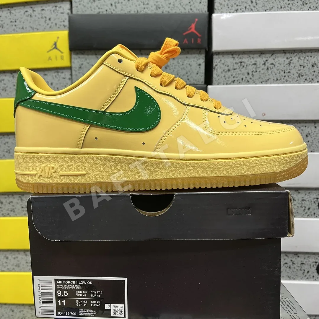 나이키 [S2] 에어 포스 1 로우 IO4489-700 201713 Nike Air Force 1 Low Patent Leather Topaz