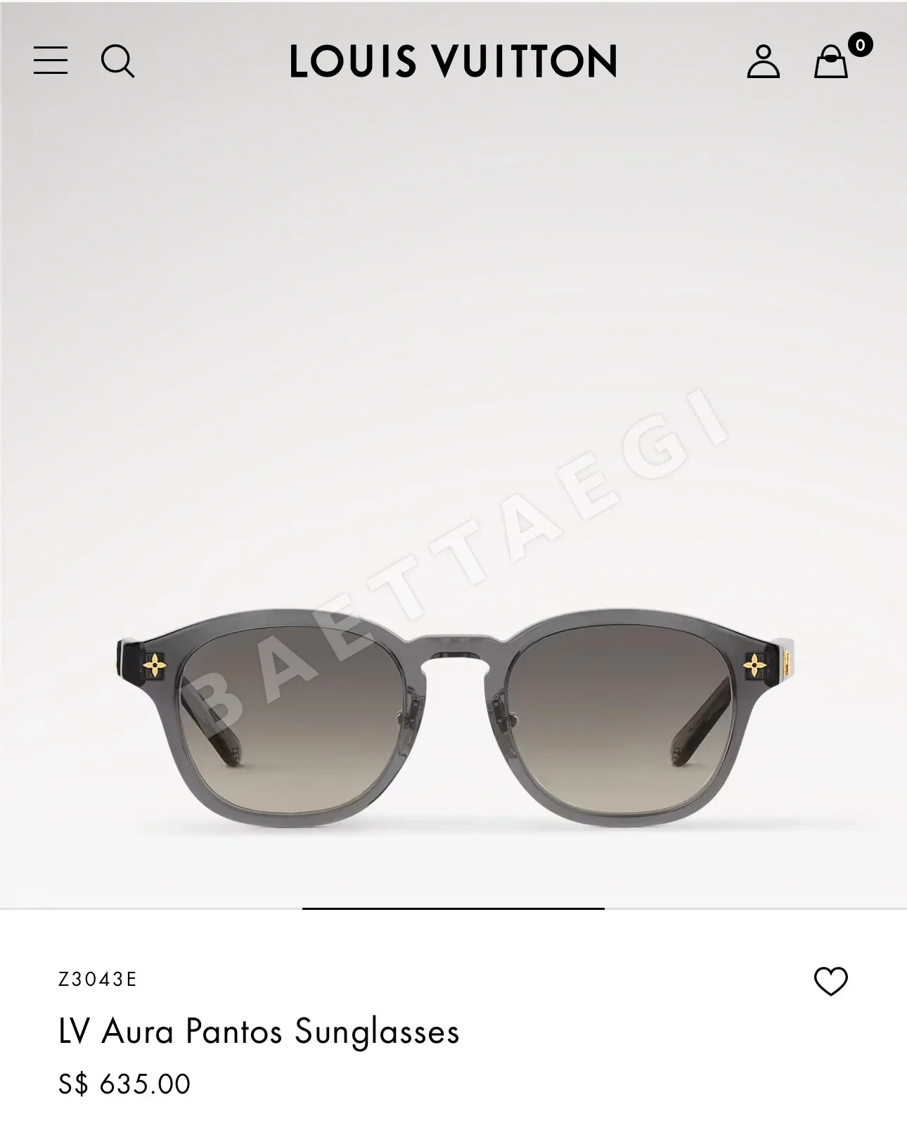 루이비통 선글라스 72900 Louis Vuitton Sunglasses 상세 이미지 14