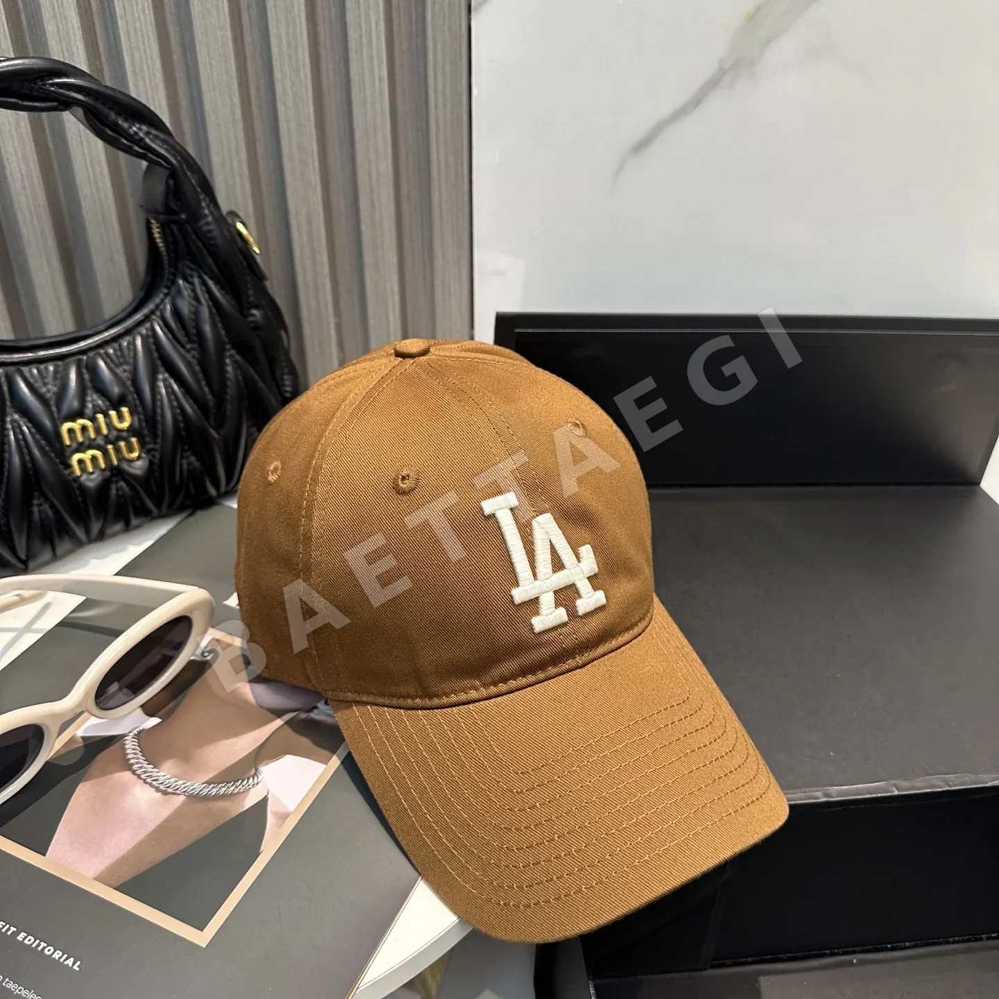 MLB 3D 자수 레트로 베이스볼캡 상세 이미지 7