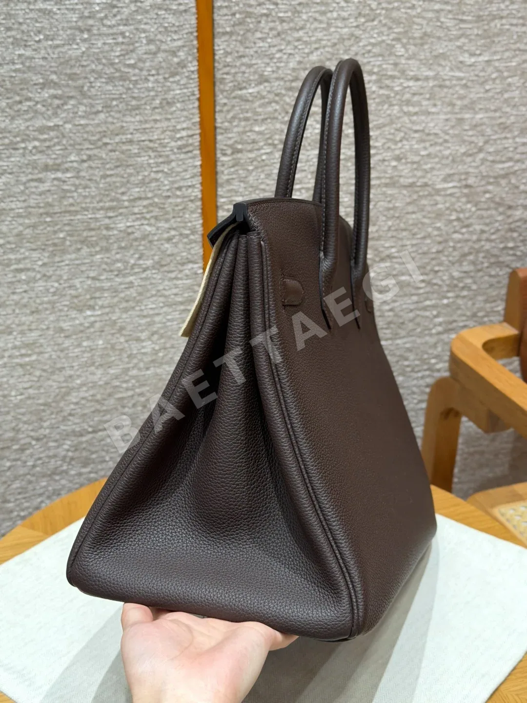 에르메스 버킨 35 토고 가방 상세 이미지 4
