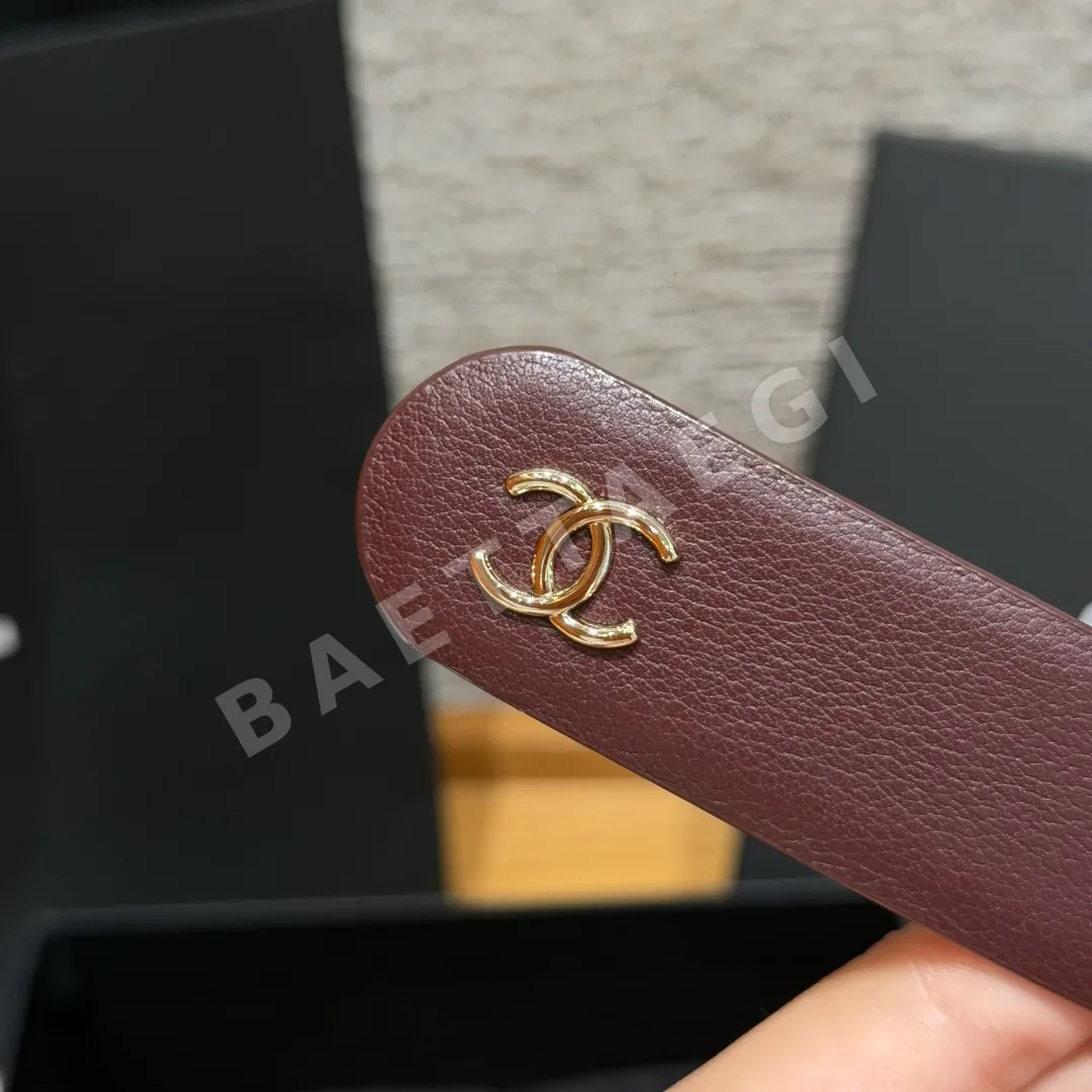 샤넬 레더 30mm 벨트 상세 이미지 8
