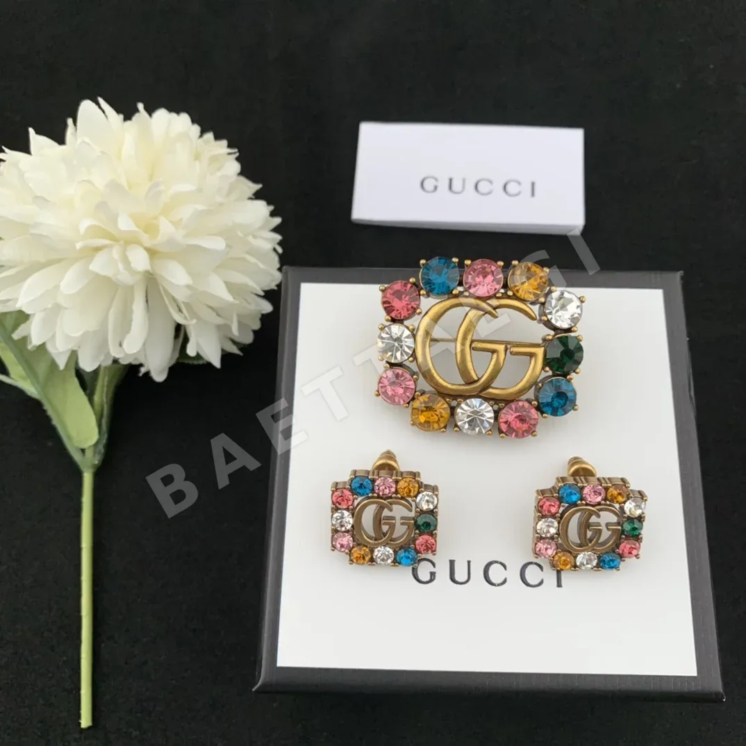 구찌 다이아몬드 장식 귀걸이 상세 이미지 3
