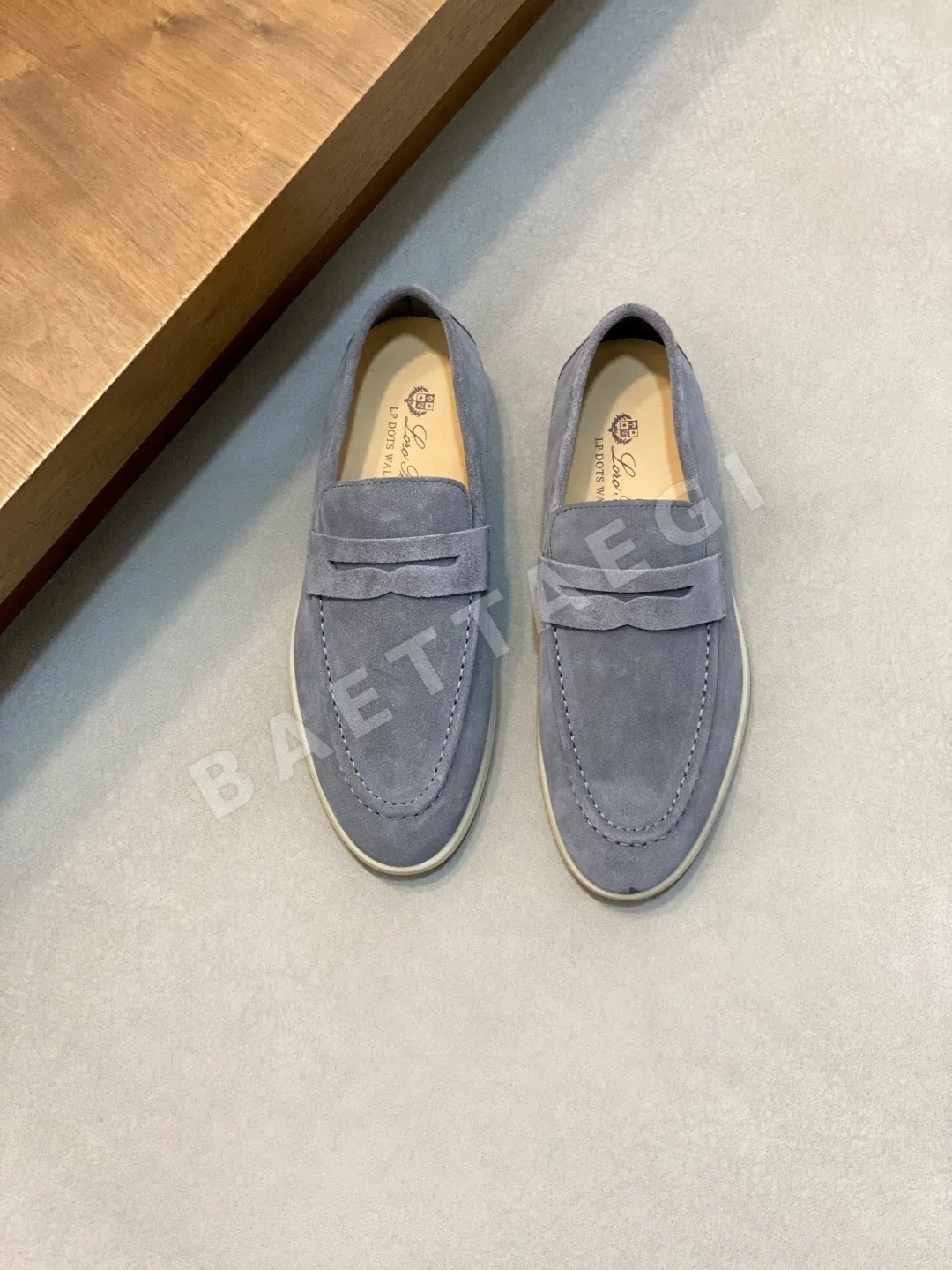 로로피아나 스웨이드 모카신 신발 80342