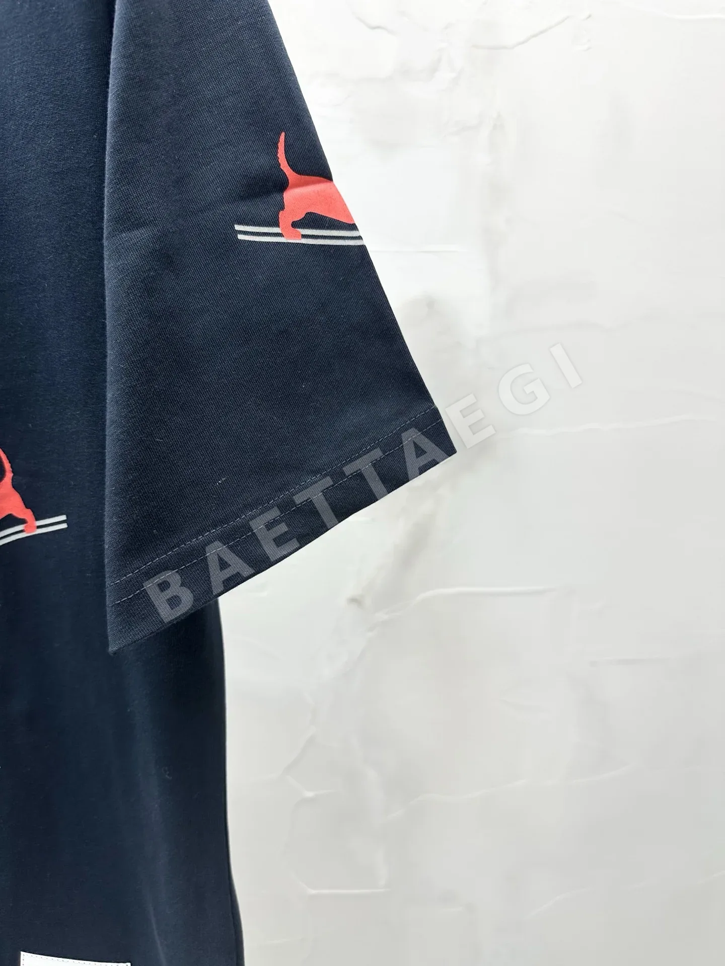 톰브라운 스키퍼핏 크루넥 코튼 반팔 티셔츠 상세 이미지 5