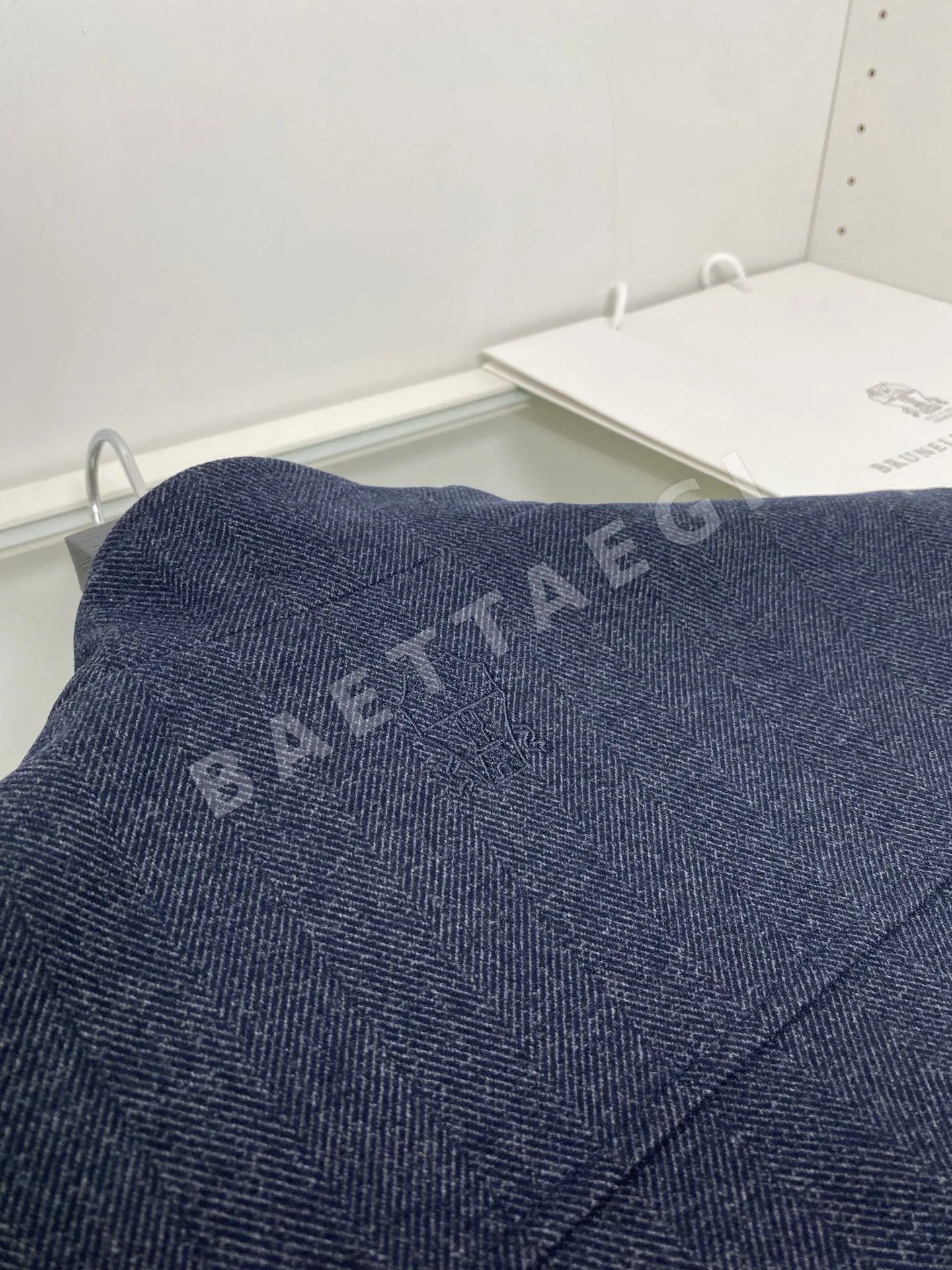 브루넬로쿠치넬리 울 하운즈투스 남성 조끼 상세 이미지 9