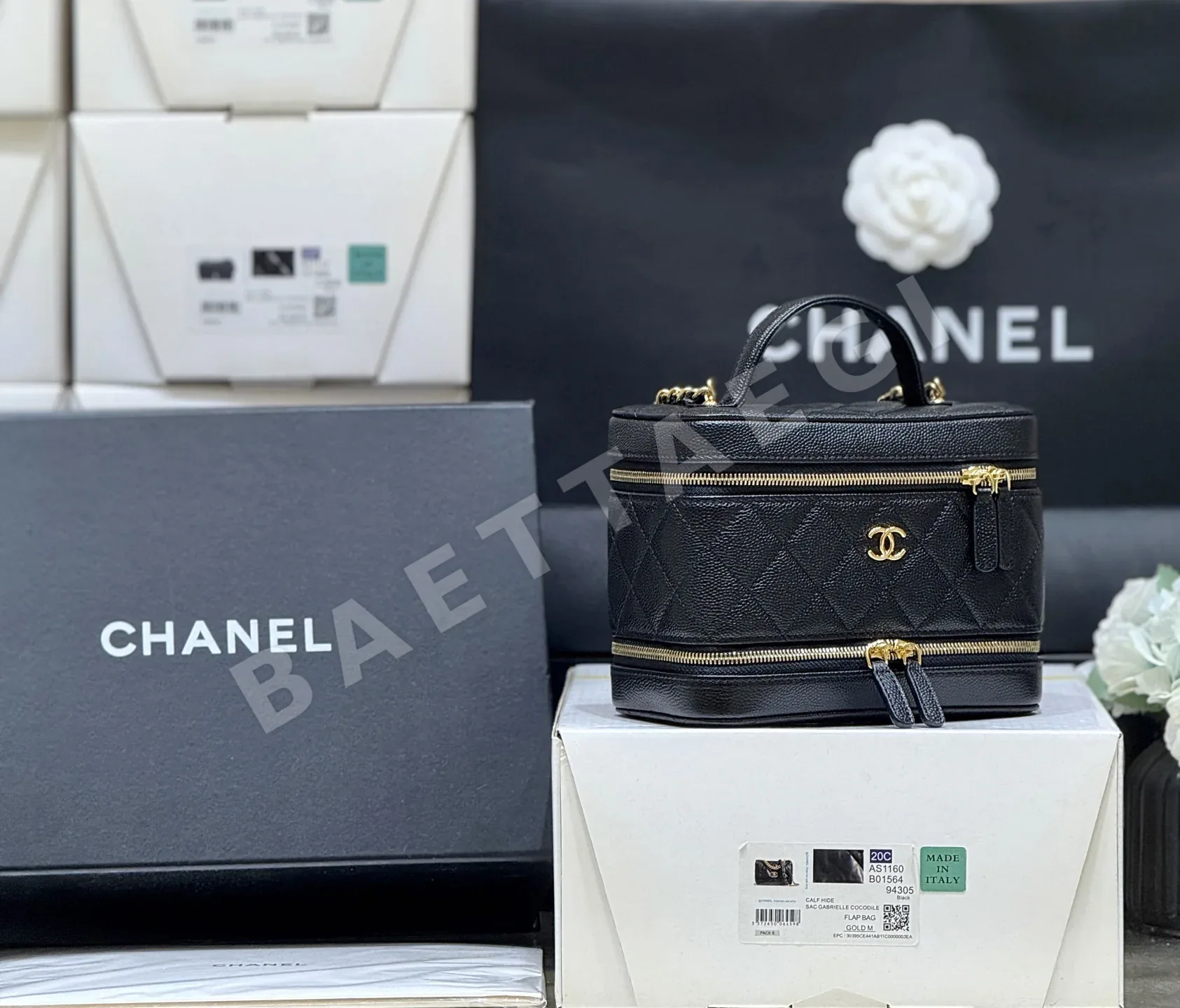 샤넬 더블 지퍼 메이크업 백 가방 AP4688 상세 이미지 2