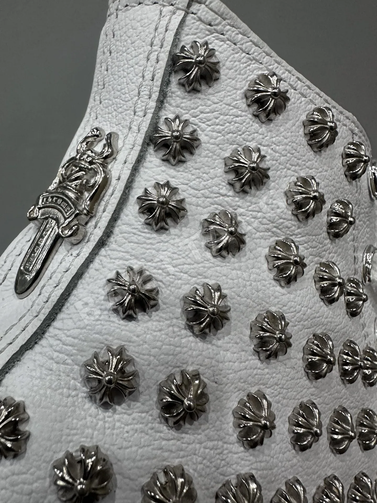 크롬하츠 스니커즈 925 실버 리벳 스터드 상세 이미지 5