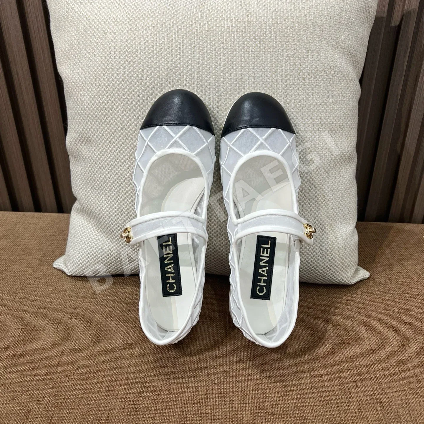 샤넬 메시 메리제인 슈즈 24459