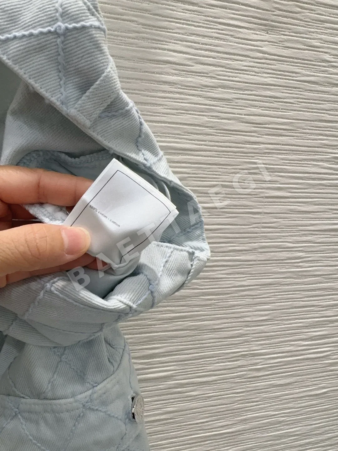 샤넬 여성 데님 바지 상세 이미지 7