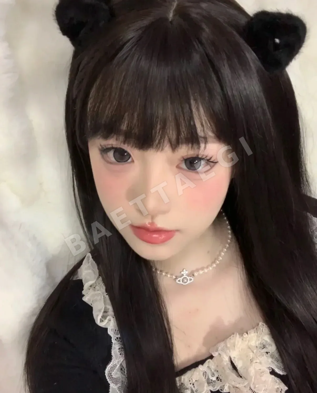 비비안웨스트우드 크리스탈 진주 장식 목걸이 상세 이미지 6