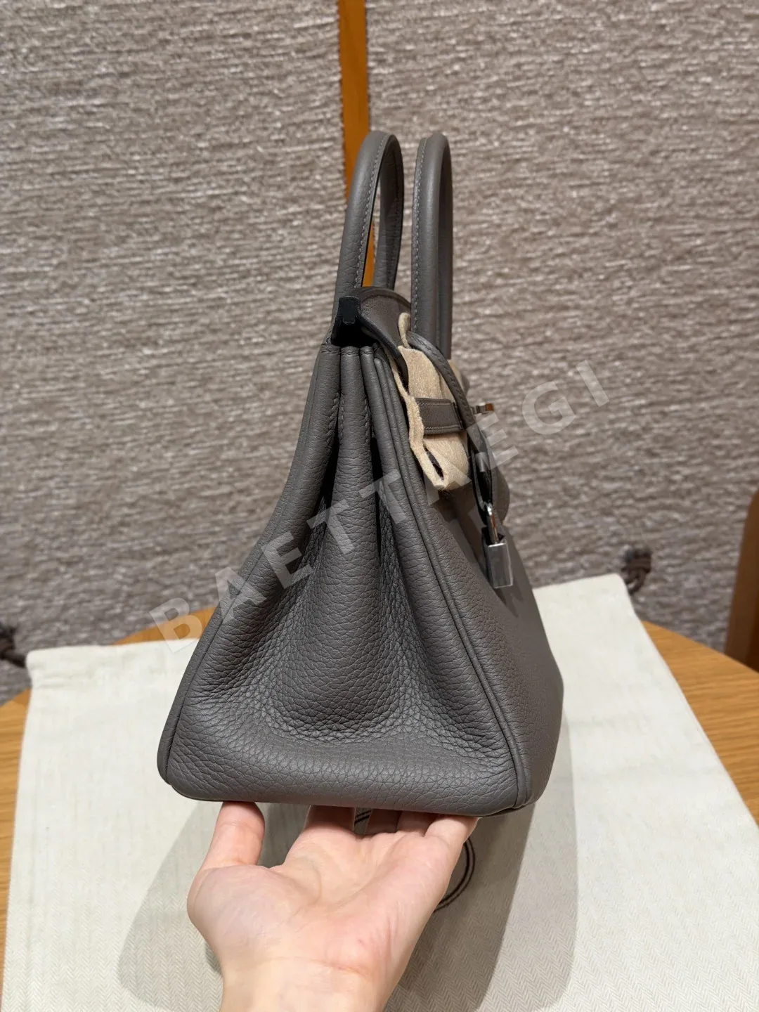 에르메스 버킨 25 토고 가죽 가방 상세 이미지 3