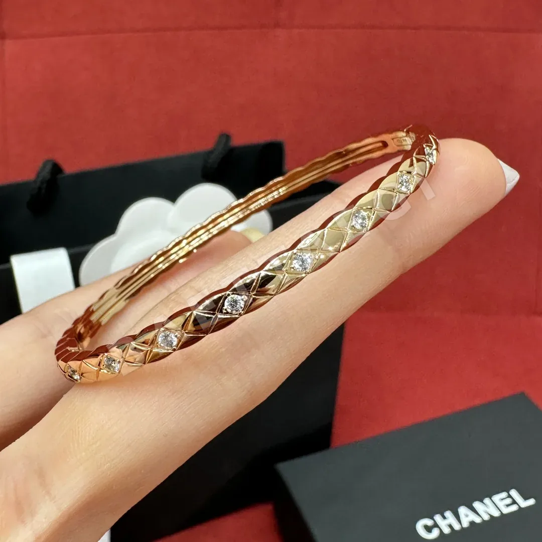 샤넬 코코 크런치 하프 다이아몬드 팔찌 178446