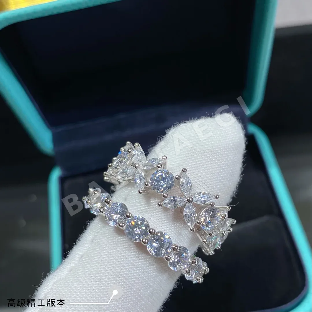 티파니 청키 골드 도금 스털링 실버 반지 상세 이미지 7