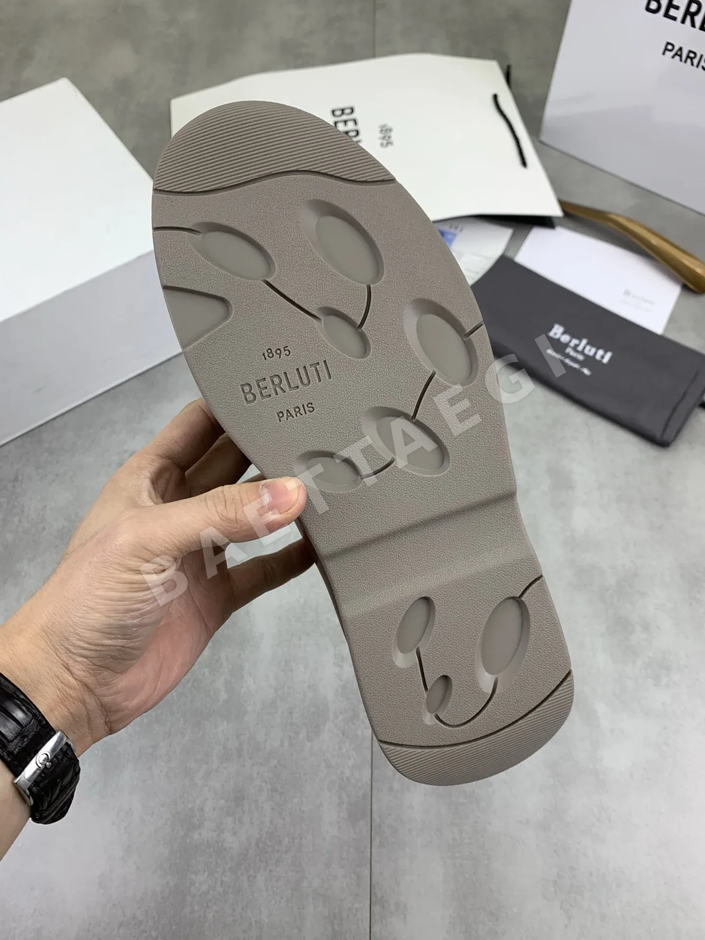 벨루티 남성 하이탑 애슬레틱 슈즈 상세 이미지 8