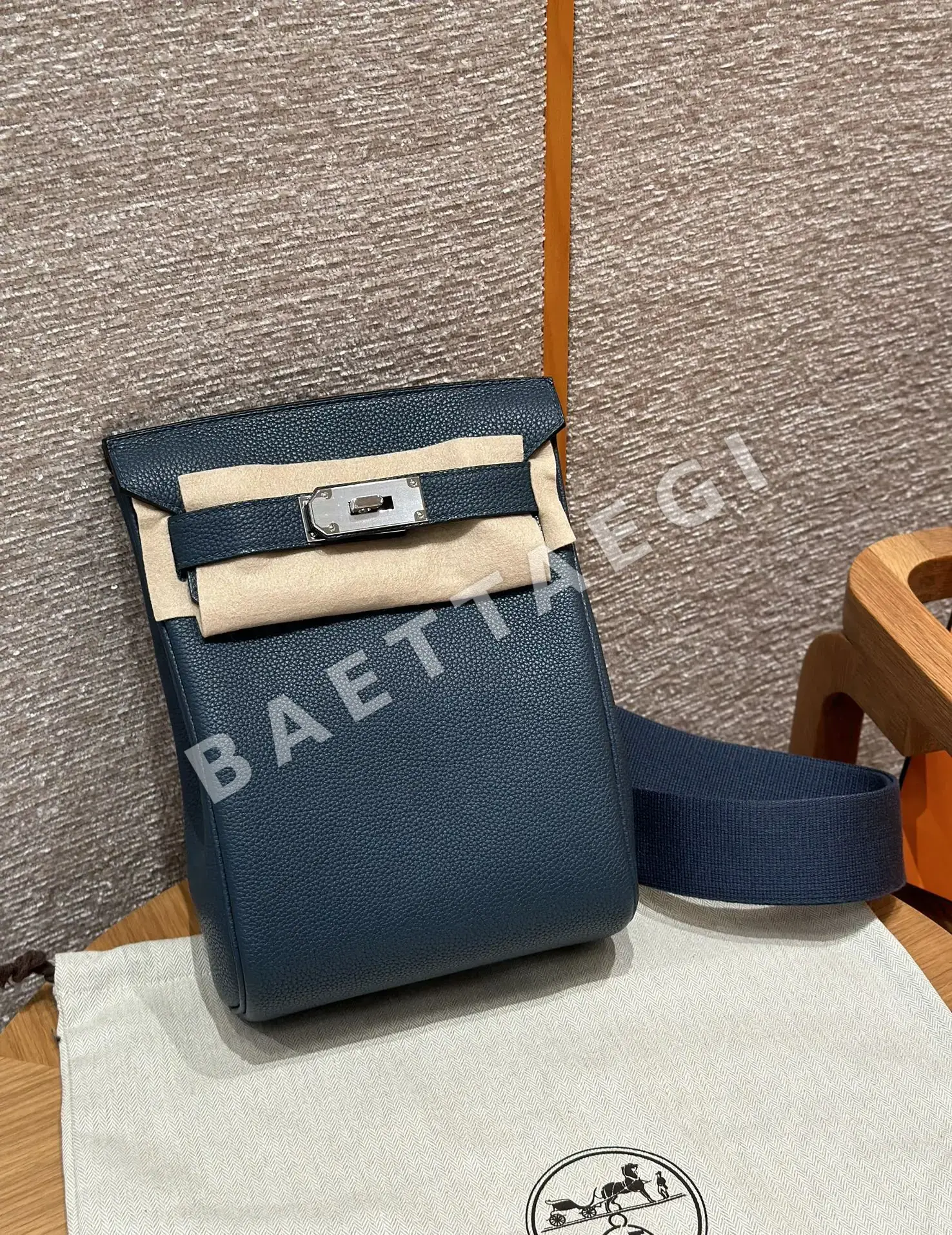 에르메스 핵 아 도 토고 가죽 백팩 상세 이미지 1