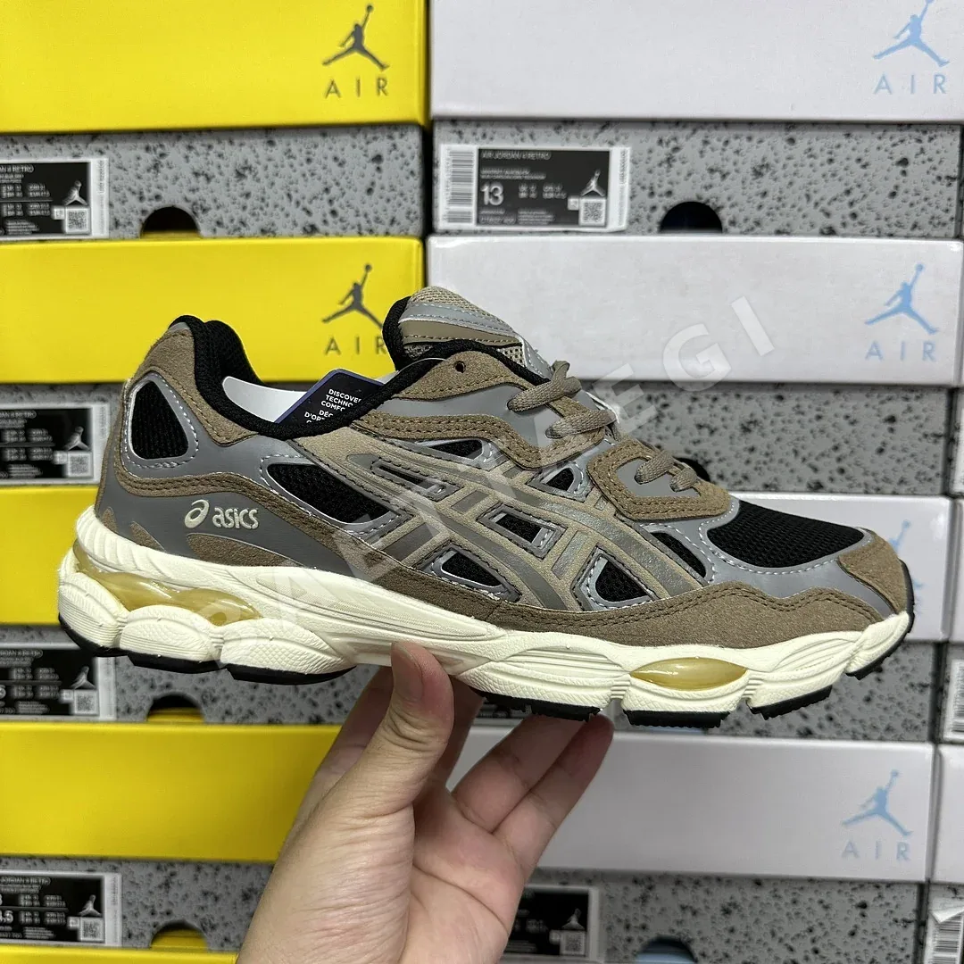 아식스 [M] 젤 NYC 1203A383-005 200486 Asics Gel-NYC Black Greige 상세 이미지 6