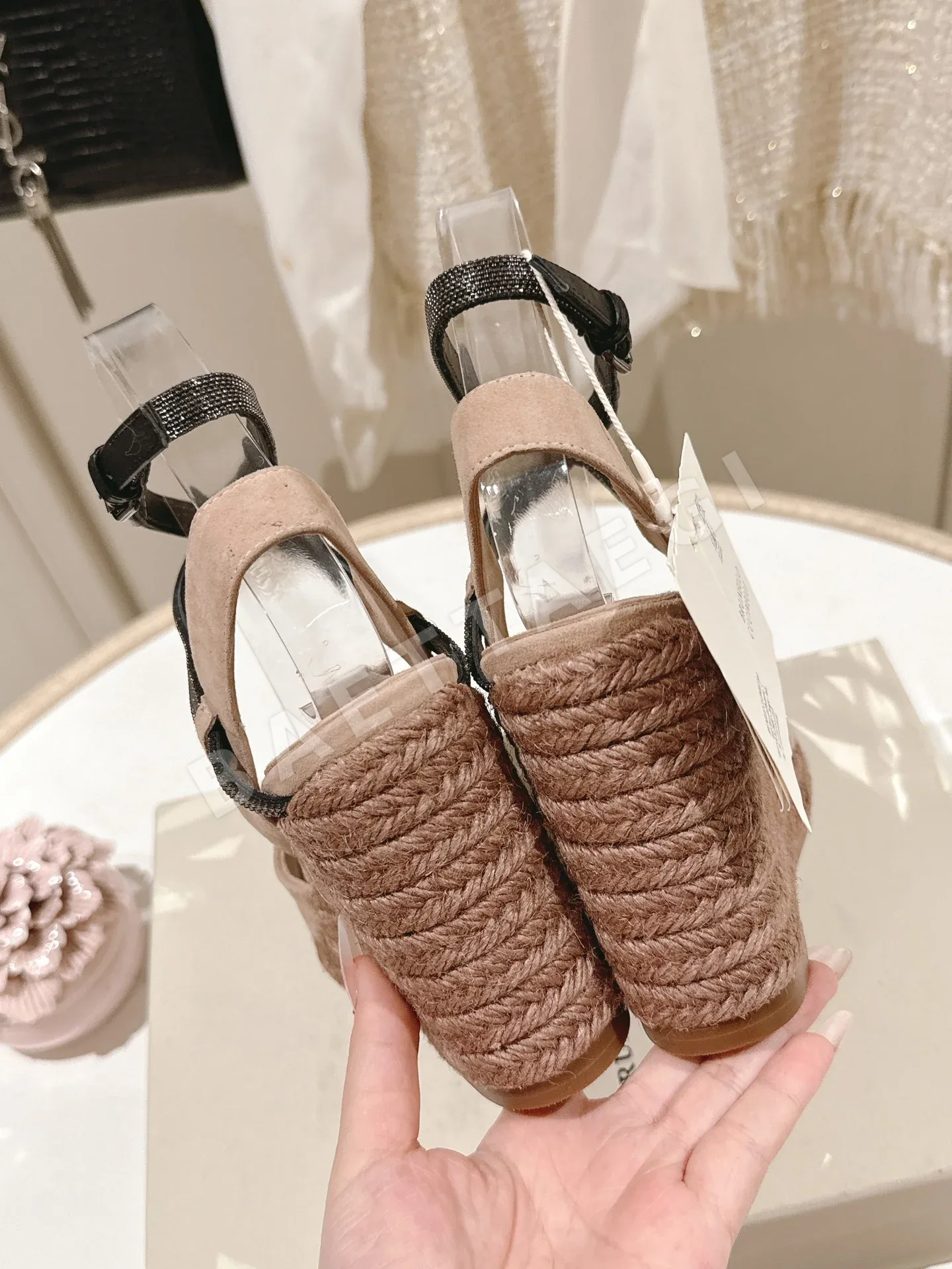 브루넬로쿠치넬리 로프 웨지 샌들 9749 상세 이미지 9
