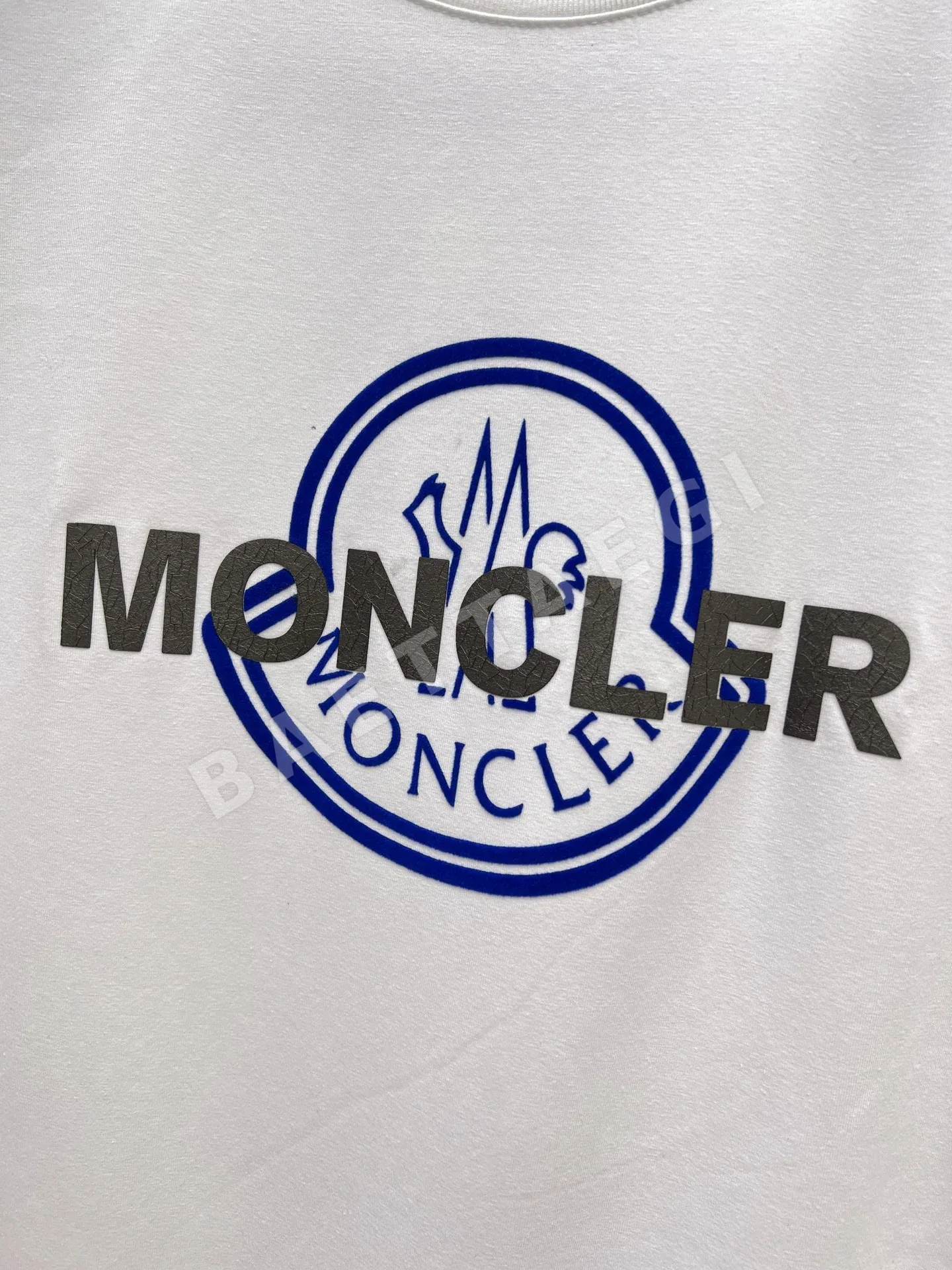 몽클레르 여성 크루넥 반팔 티셔츠 상세 이미지 5