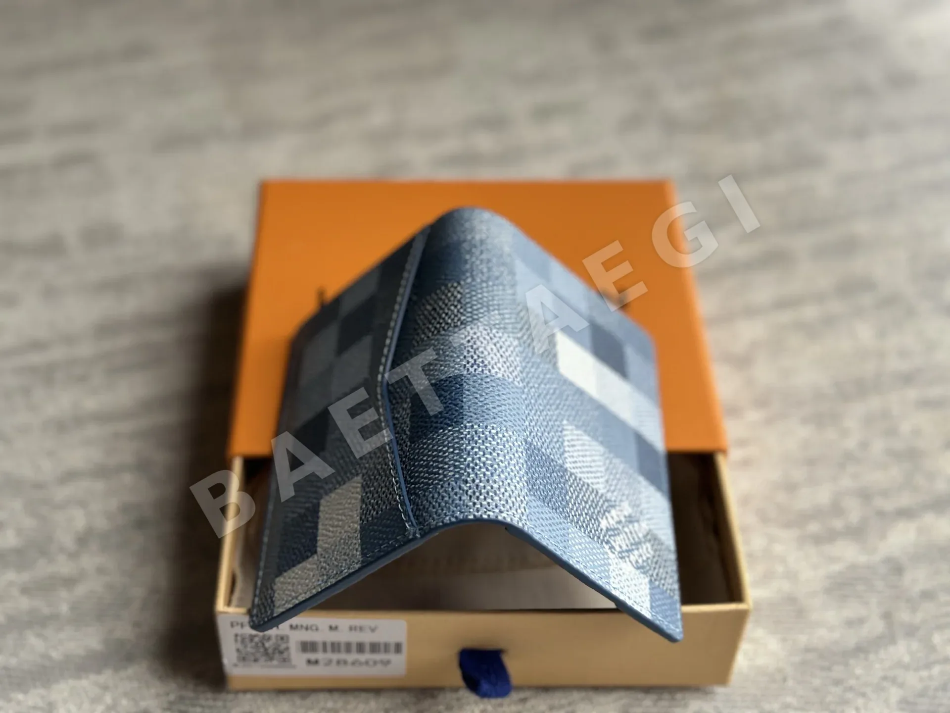 루이비통 다모플라주 코팅 캔버스 포켓 지갑 상세 이미지 9