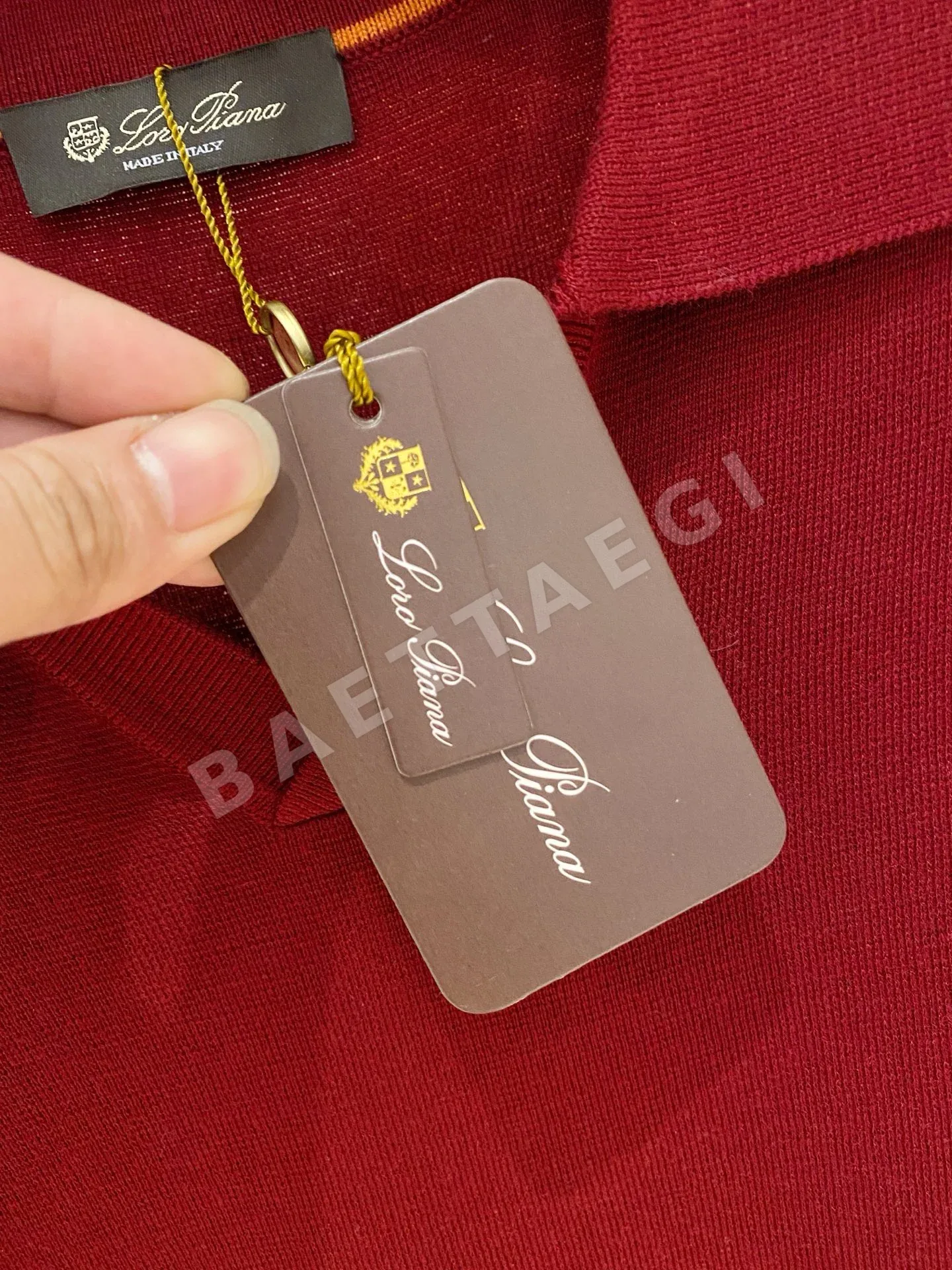 로로피아나 남성 울 니트 상세 이미지 5