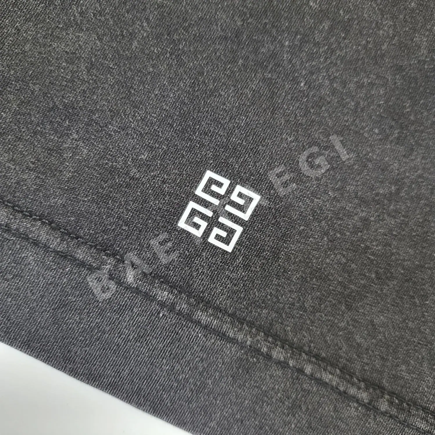 스톤아일랜드 워싱 자수 오버핏 반팔 티셔츠 817 상세 이미지 6