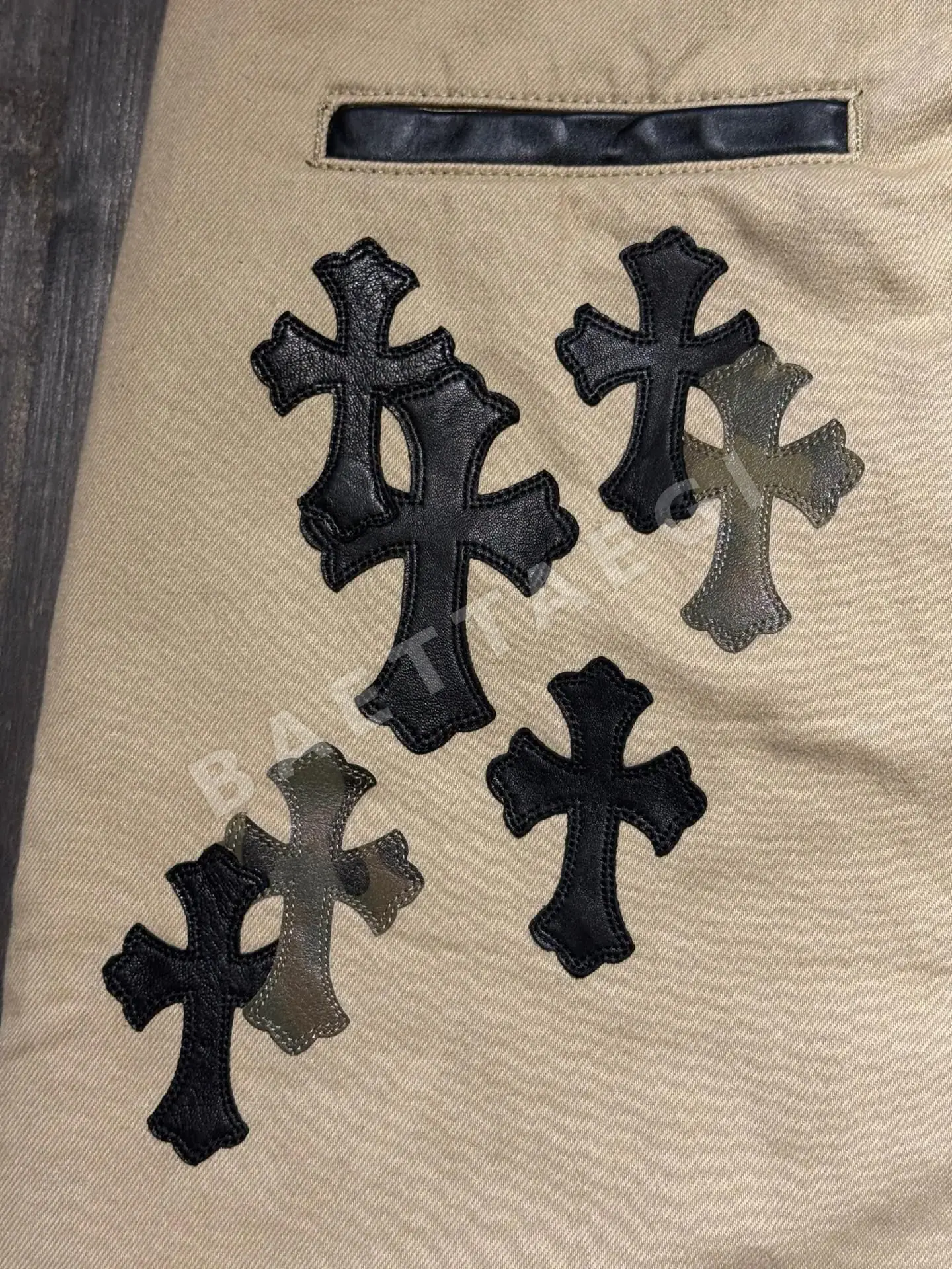 크롬하츠 카모플라주 패턴 남성 바지 상세 이미지 12