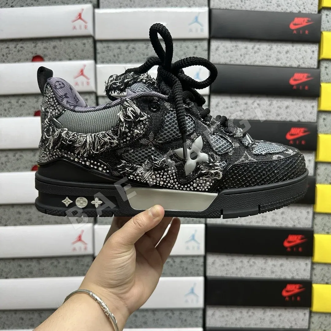 루이비통 [D1] V3 11 블랙 그레이 205865 Louis Vuitton V3-11 상세 이미지 3
