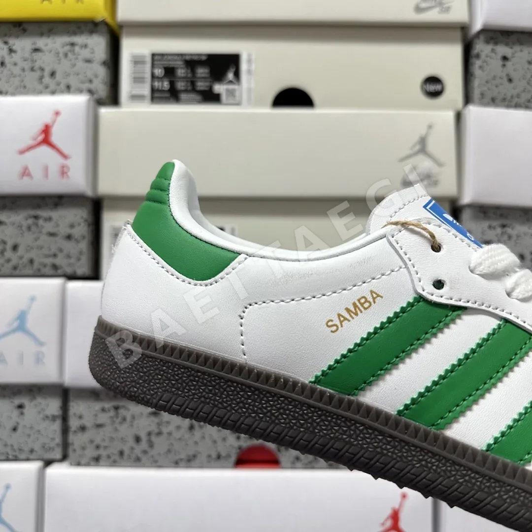아디다스 [WZ] 삼바 OG IG1024 200693 Adidas Samba OG Footwear White Green 상세 이미지 10