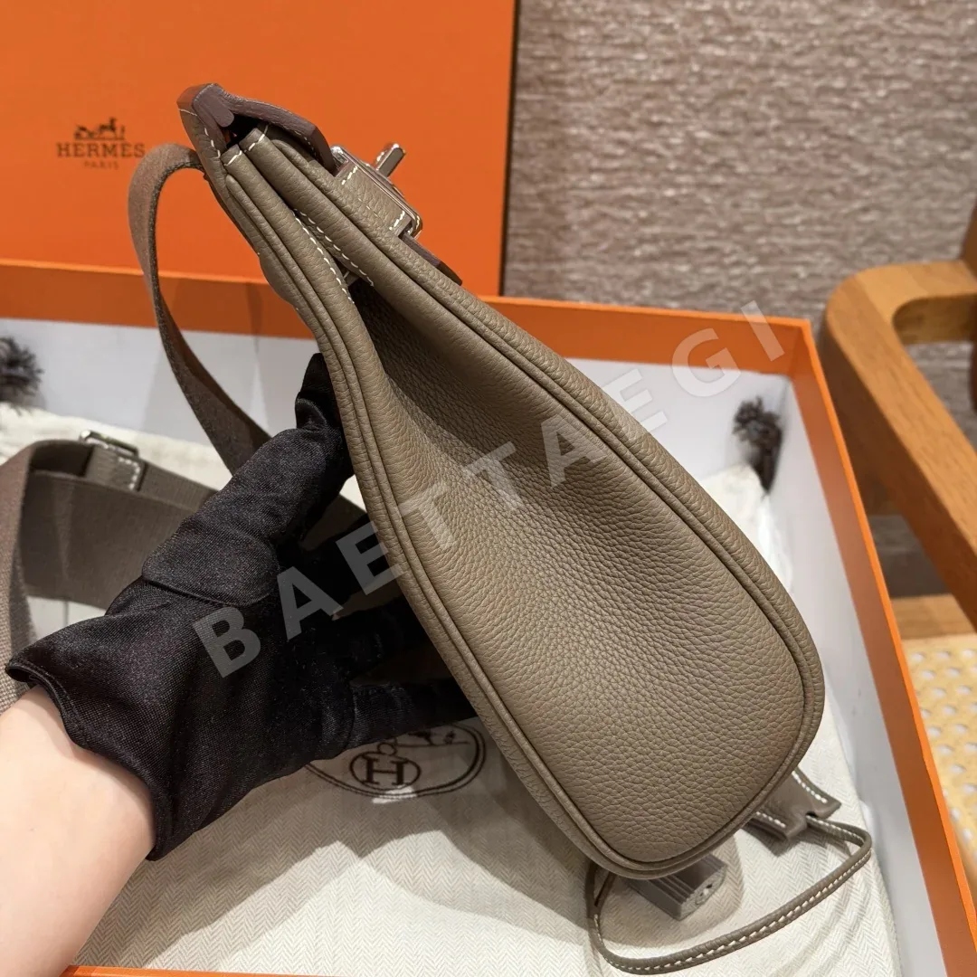 에르메스 핵 아 도 토고 엘리펀트 그레이 백팩 상세 이미지 5