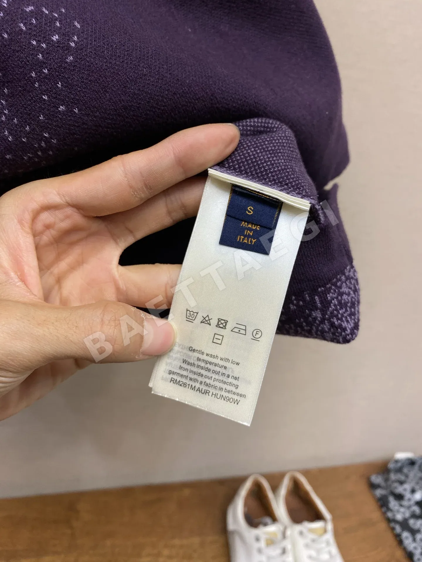루이비통 모노그램 자카드 그라데이션 반팔 셔츠 상세 이미지 7