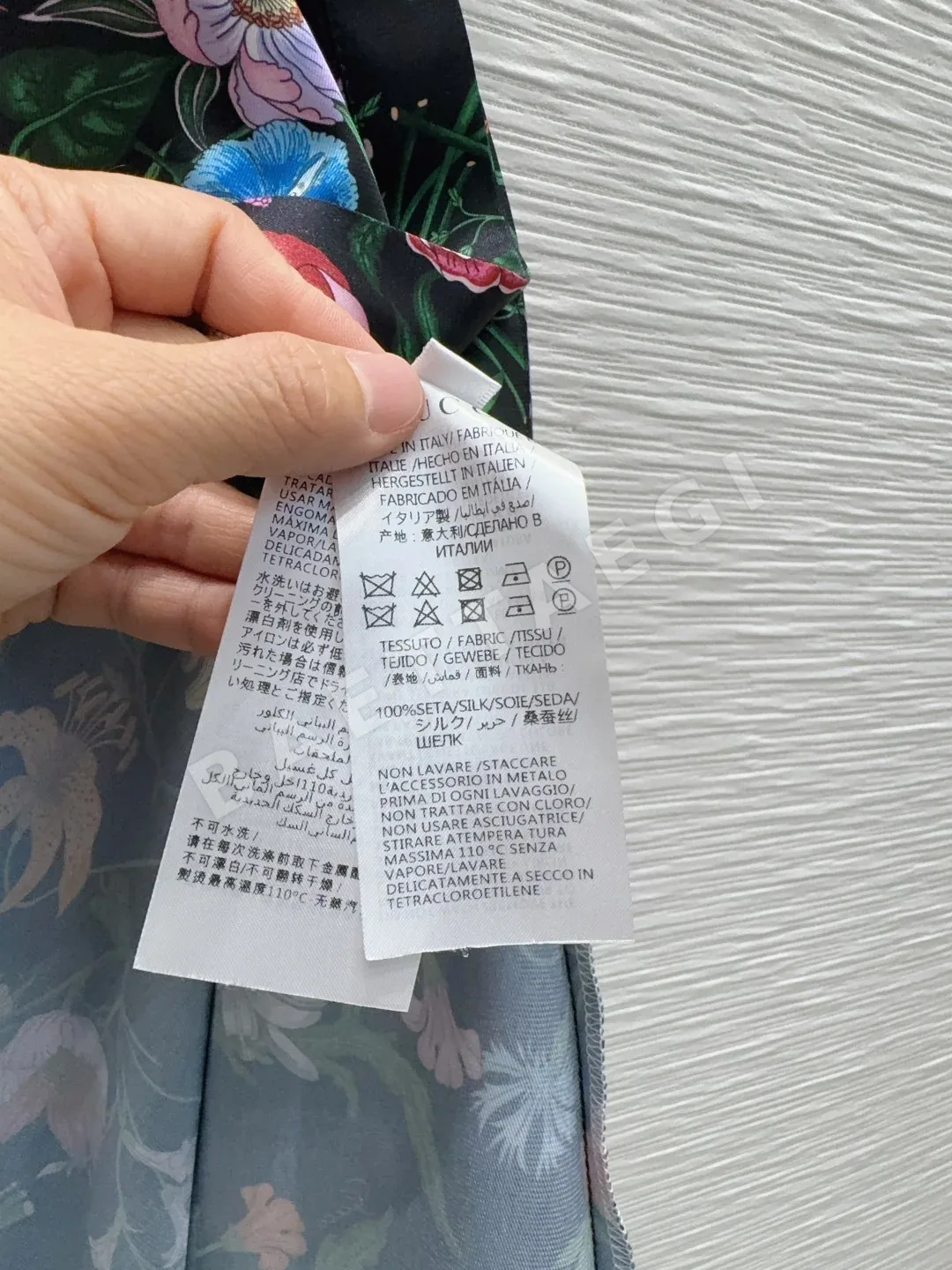 구찌 여성 실크 원피스 상세 이미지 7