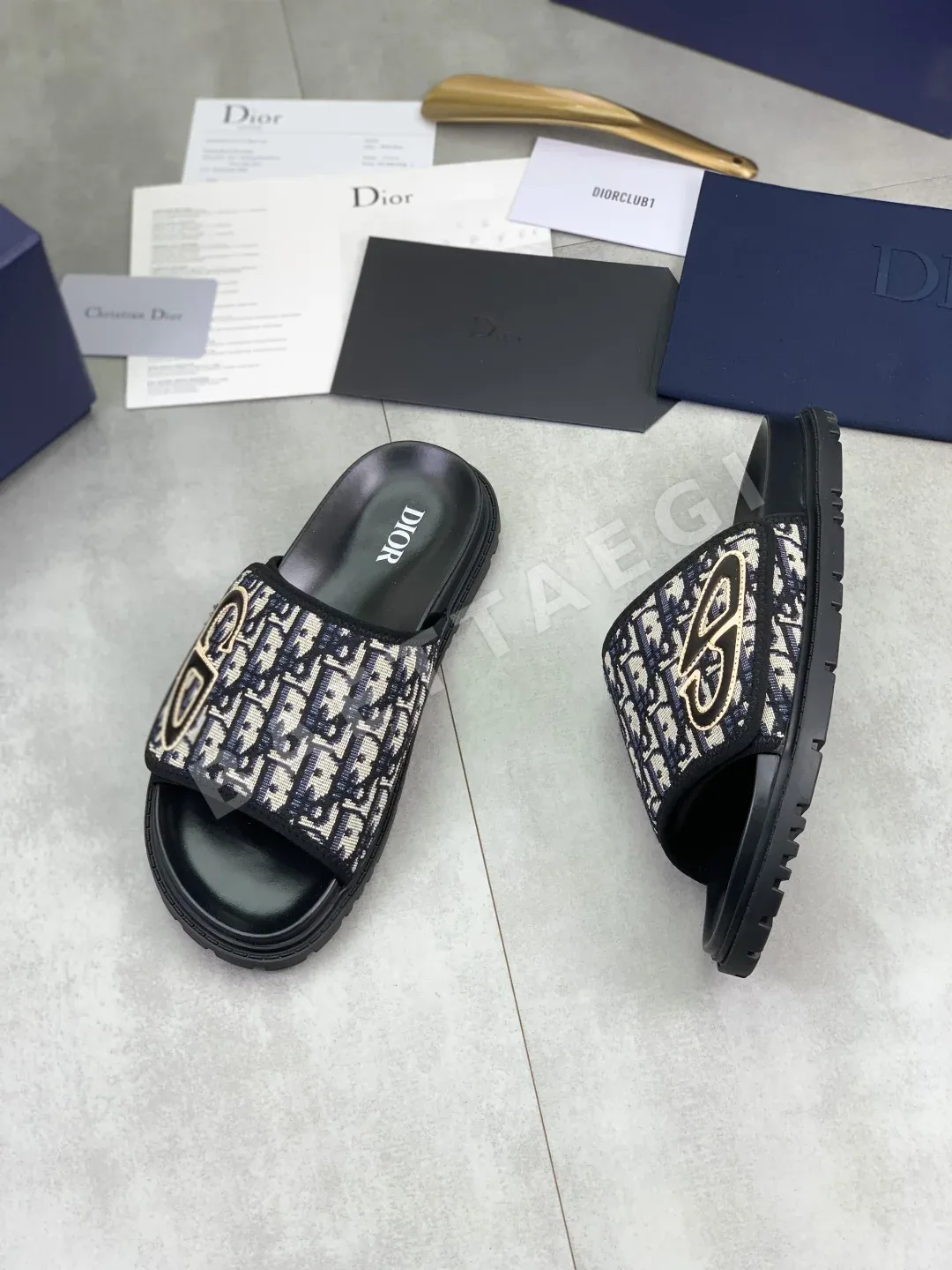 디올 오블리크 자카드 아쿠아 샌들 (Dior Aqua Sandal) 상세 이미지 3