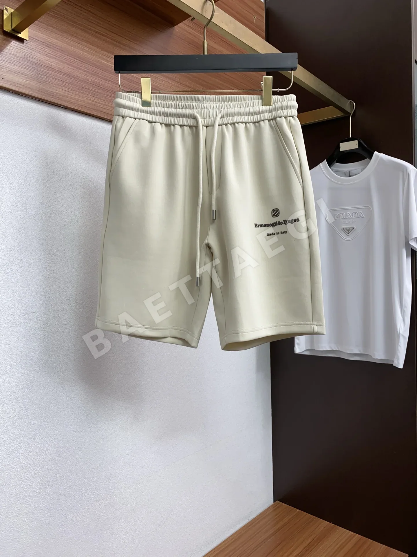 제냐 남성 오리지널 핏 반바지 113710
