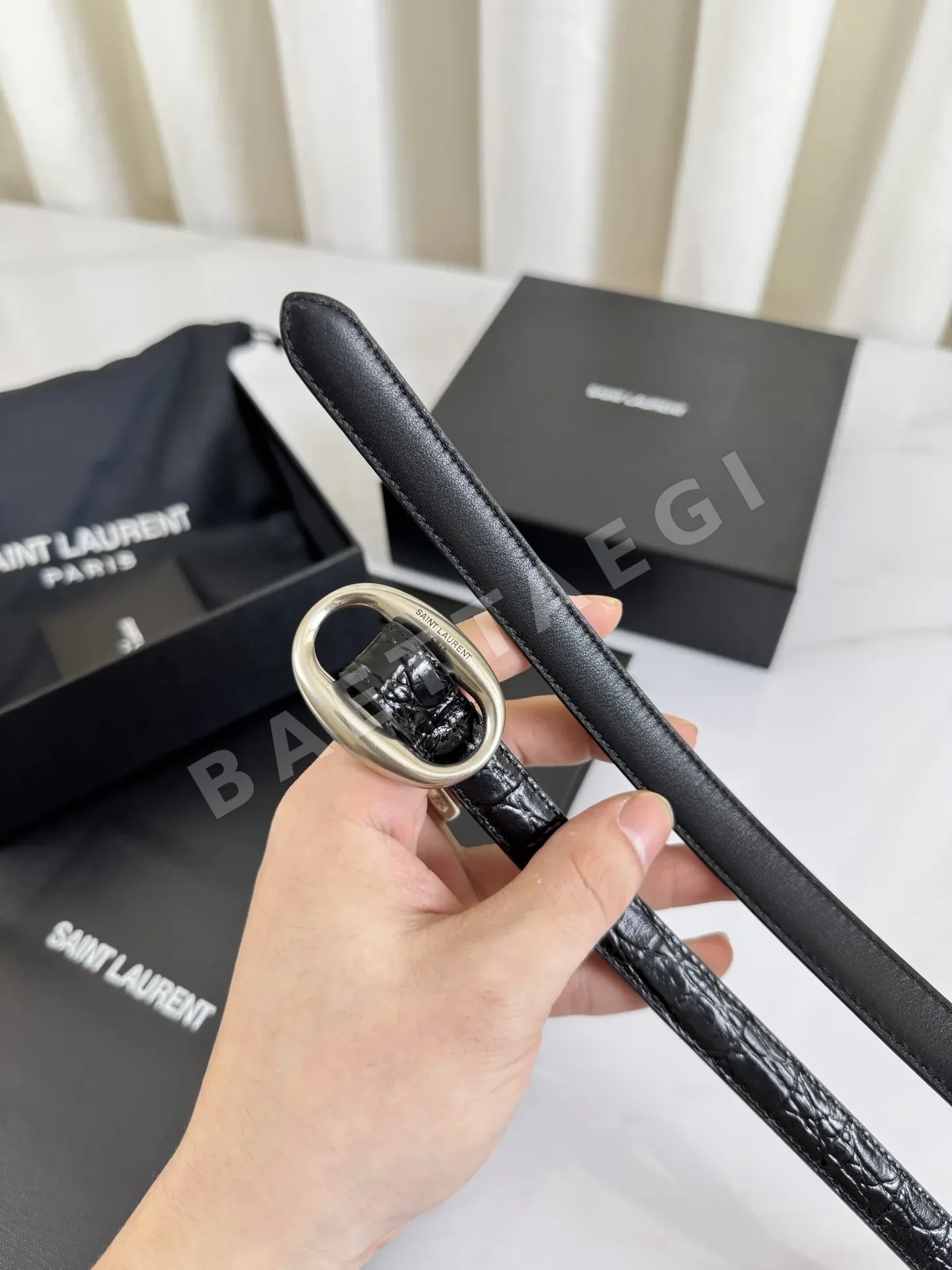 생로랑 벨트 58371 Saint Laurent Belt 상세 이미지 5