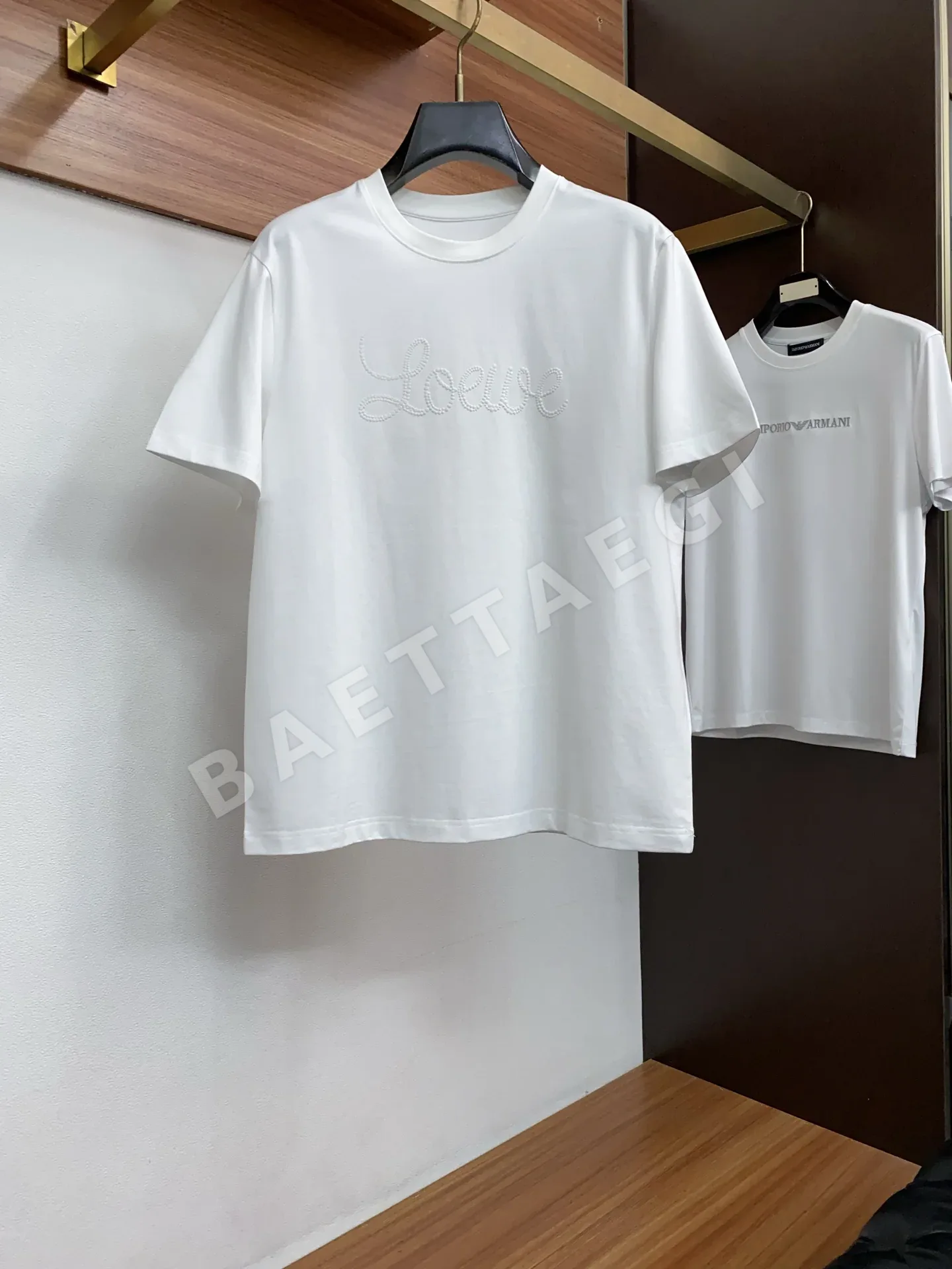 로에베 남성 반팔 티셔츠 48382