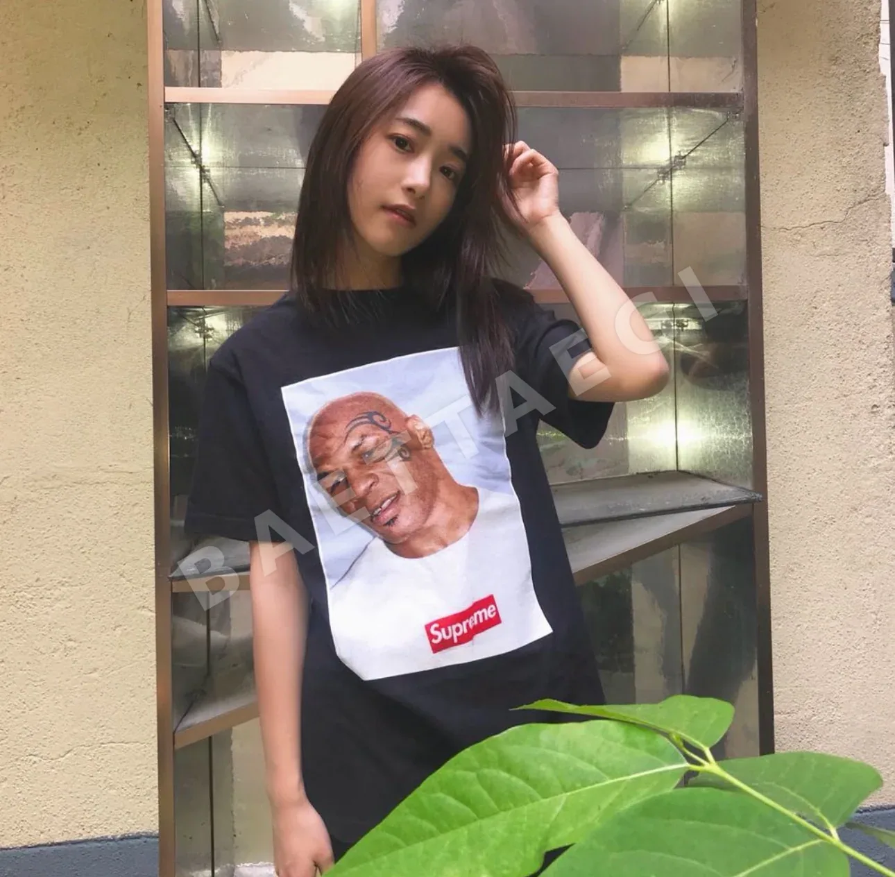 슈프림 마이크 타이슨 프린트 반팔 티셔츠 상세 이미지 2