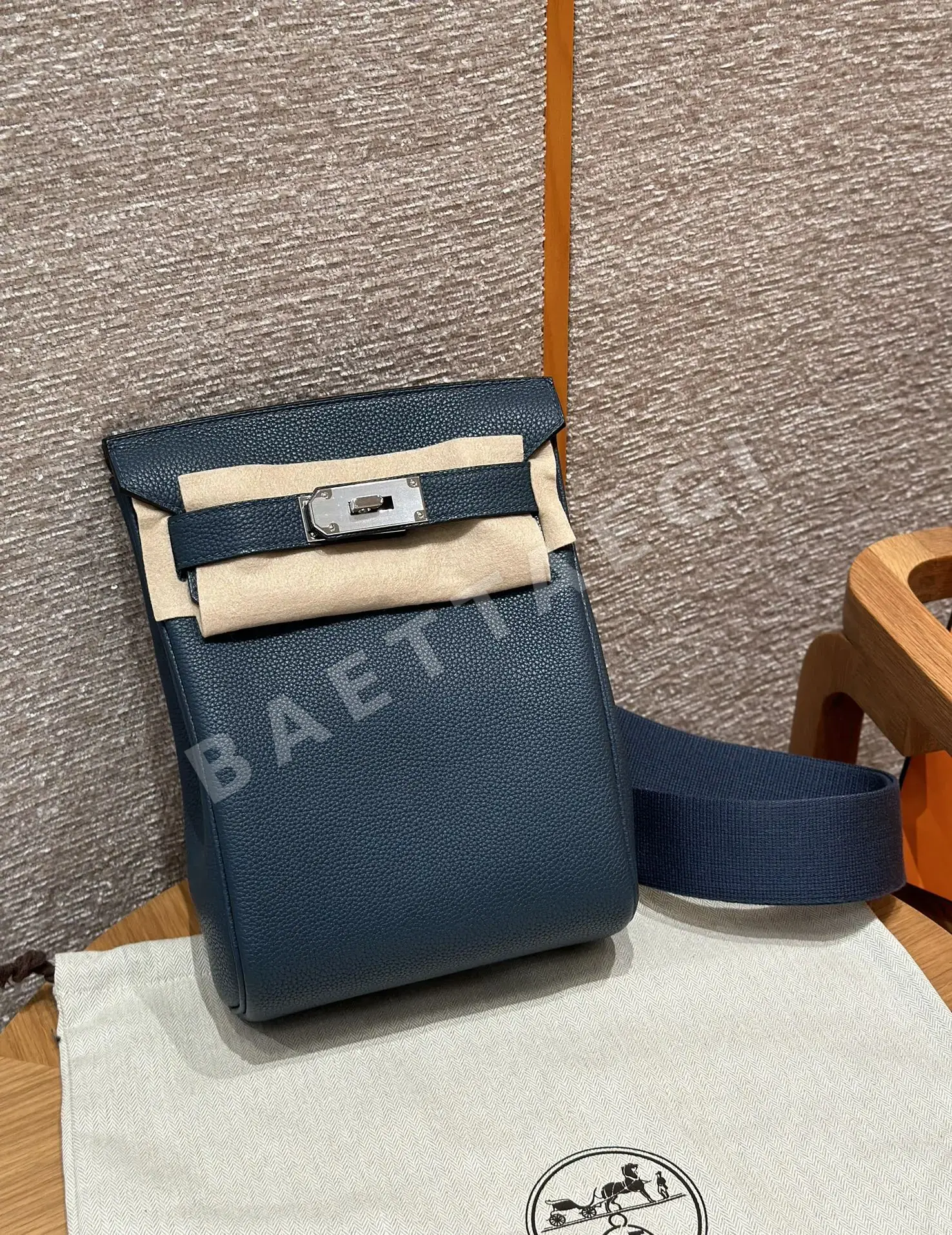 에르메스 핵 아 도 토고 가죽 백팩 166713
