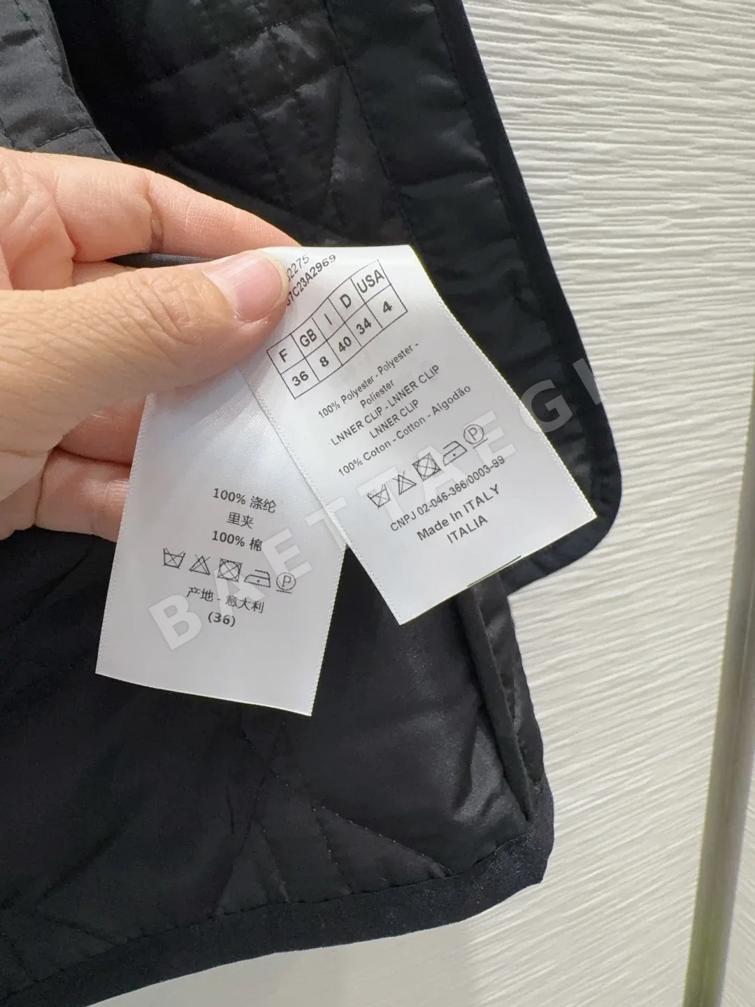 디올 코튼 여성 자켓 상세 이미지 9