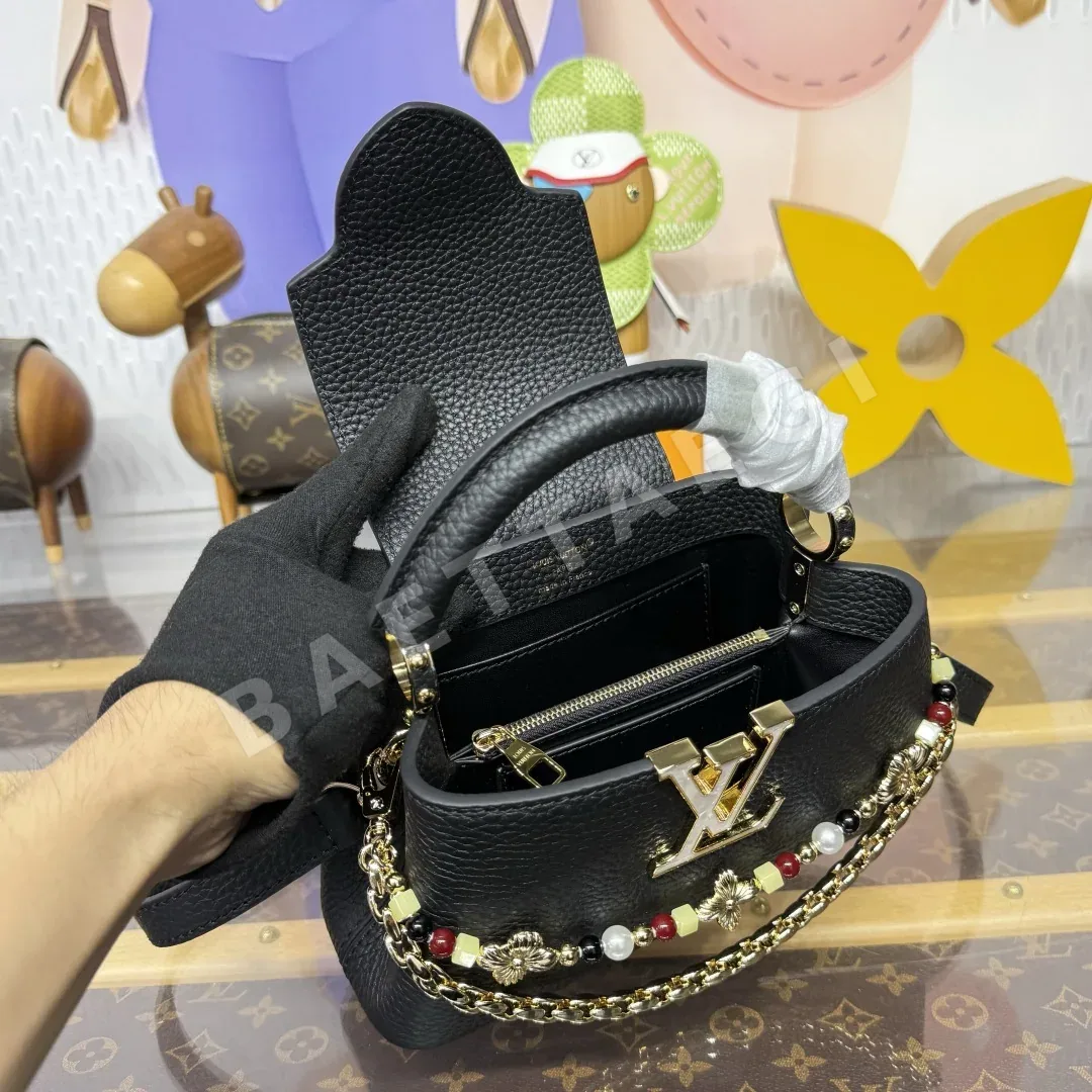 루이비통 캡시뉴 이스트웨스트 미니 핸드백 M29443 상세 이미지 9
