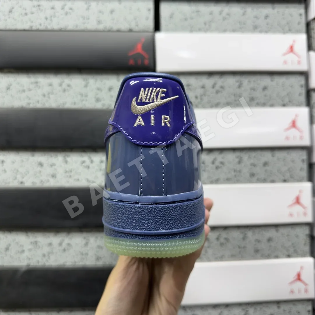 나이키 [G] 에어 포스 1 로우 IO4489-400 201894 Nike Air Force 1 Low Patent Leather Mystic 상세 이미지 7
