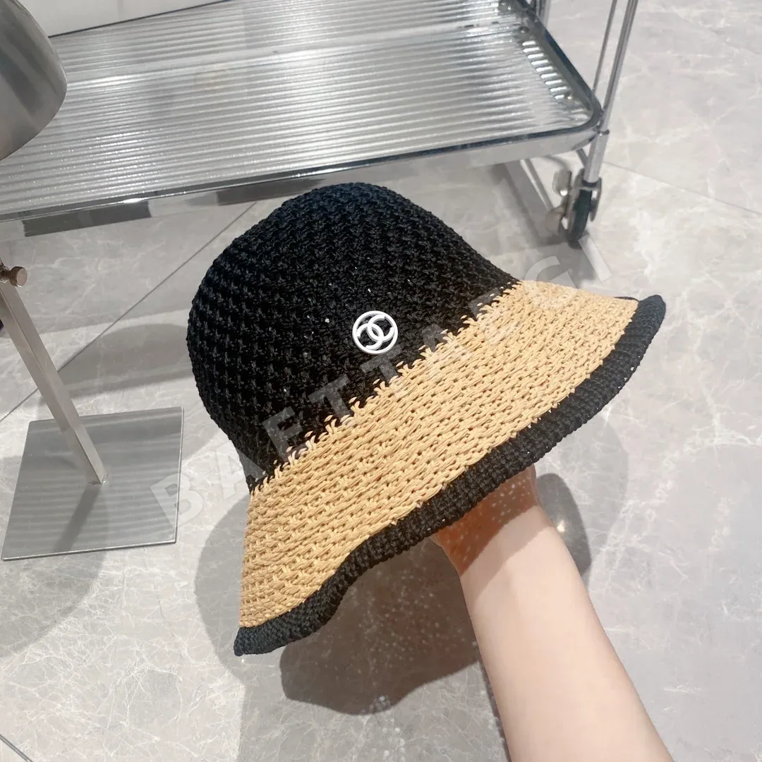 샤넬 스트로 버킷 햇 모자 상세 이미지 7