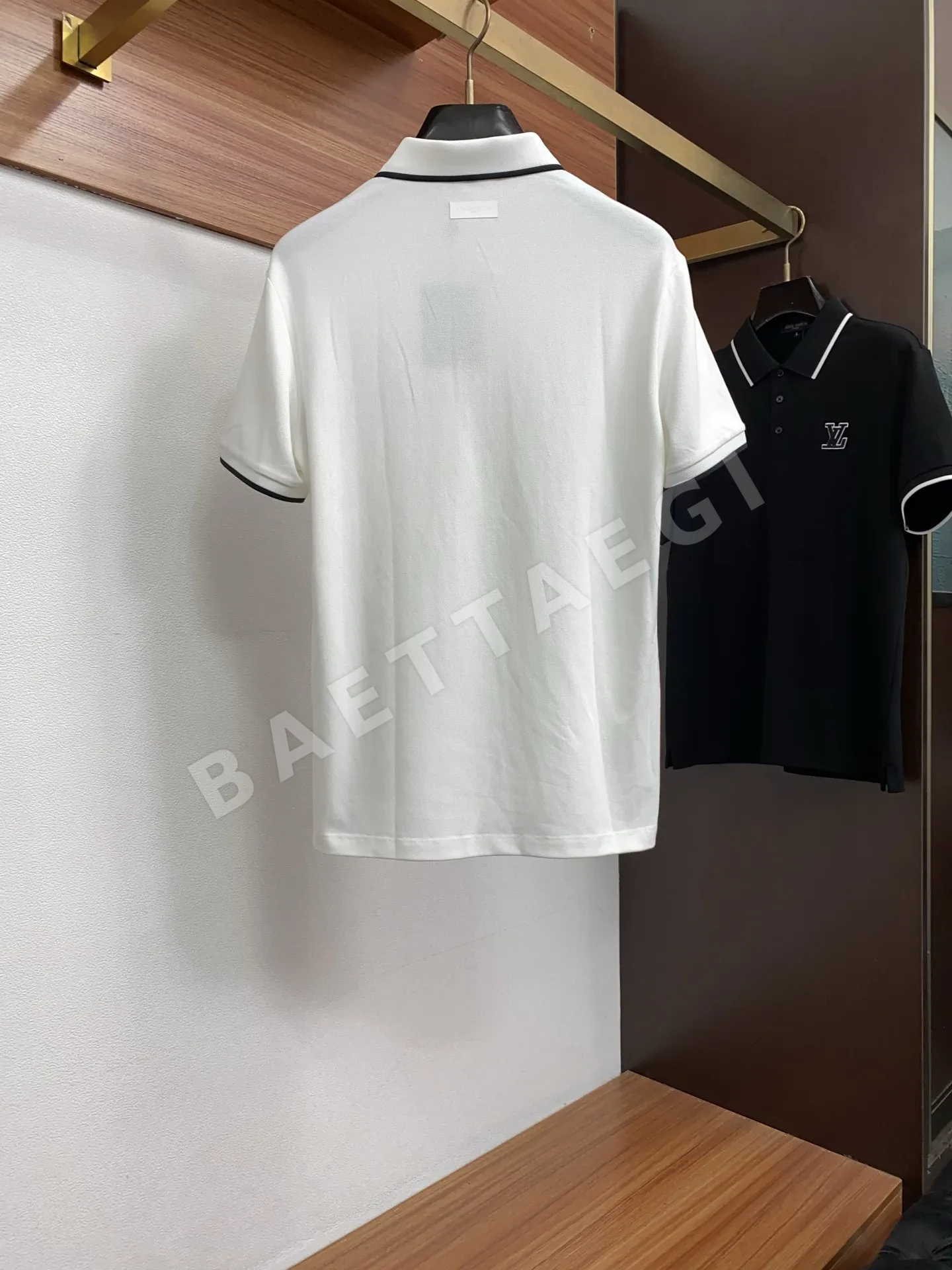 루이비통 클래식 라펠 반팔 폴로셔츠 상세 이미지 9